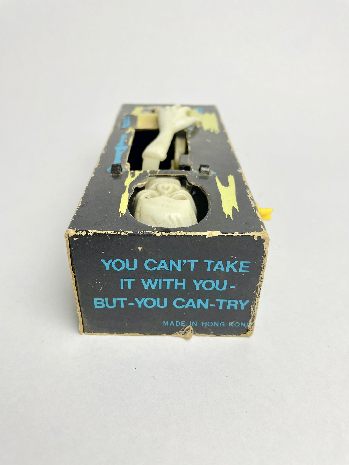 Vintage Coffin Bank Everlast Wind Up Halloween Money Bank Hong Kong