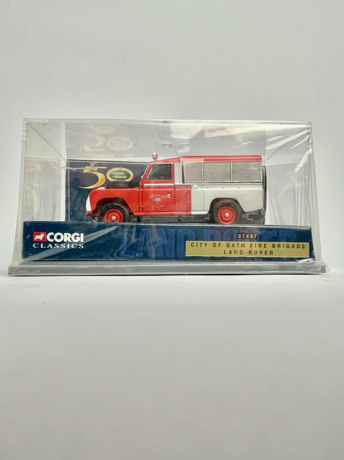 Corgi 1958-1961 Land Rover Series II City of Bath Fire Brigade 1/43 Limited Edition