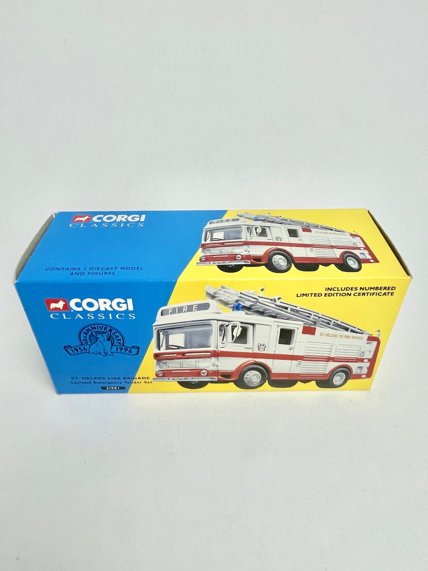 Corgi Classics Leyland Emergency Tender Set St Helens Fire Brigade boxed 21901