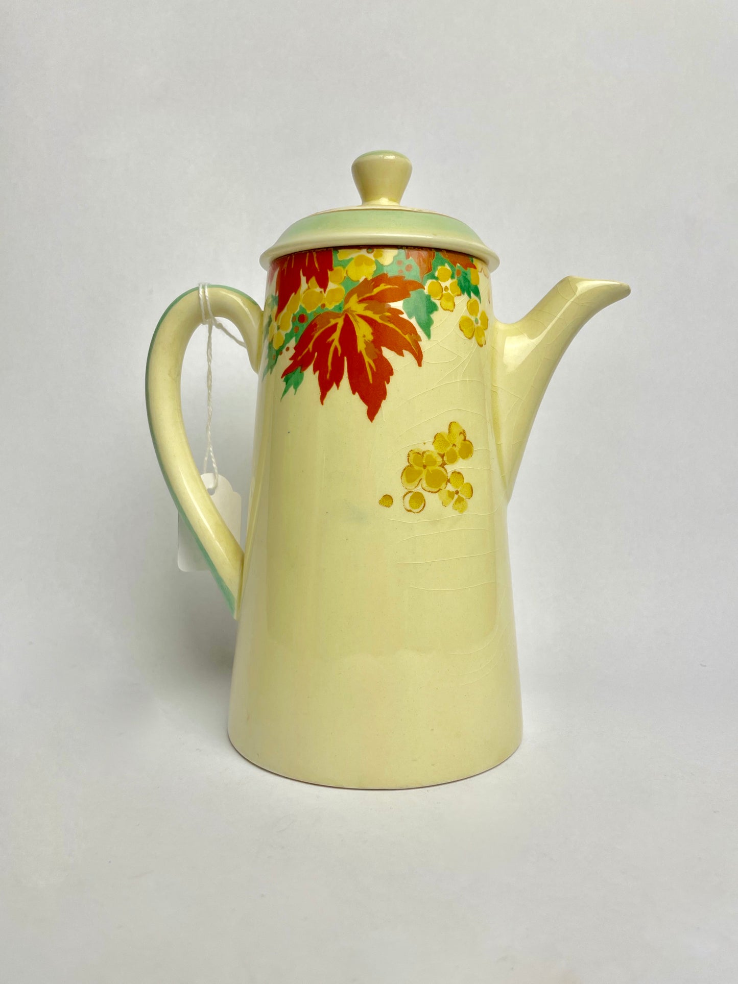 Royal Doulton Art Deco Maple Coffee Set D5302