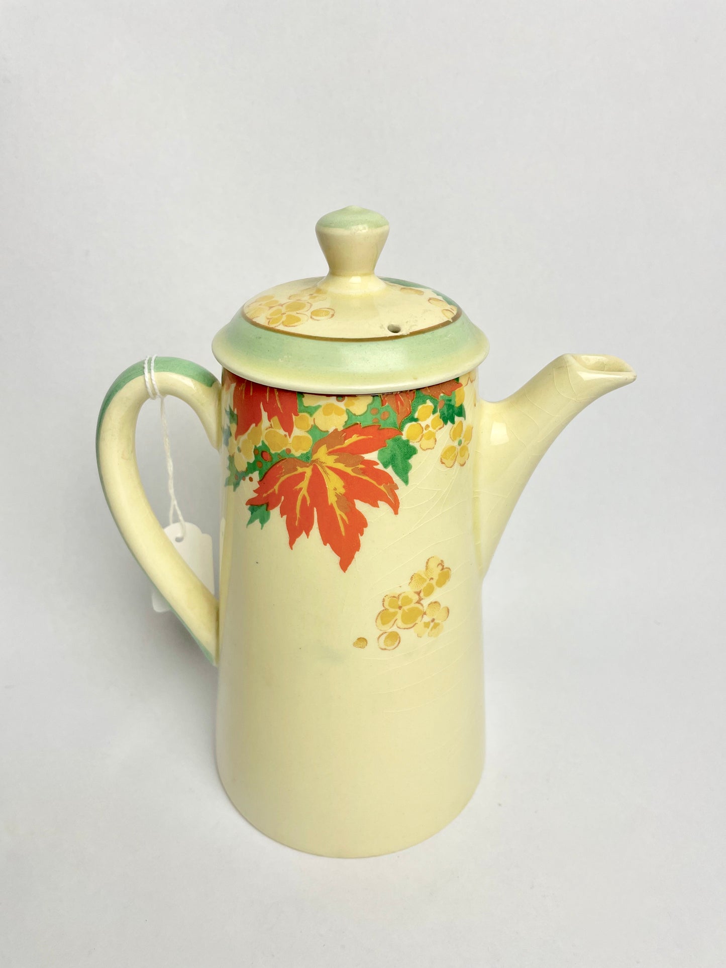 Royal Doulton Art Deco Maple Coffee Set D5302
