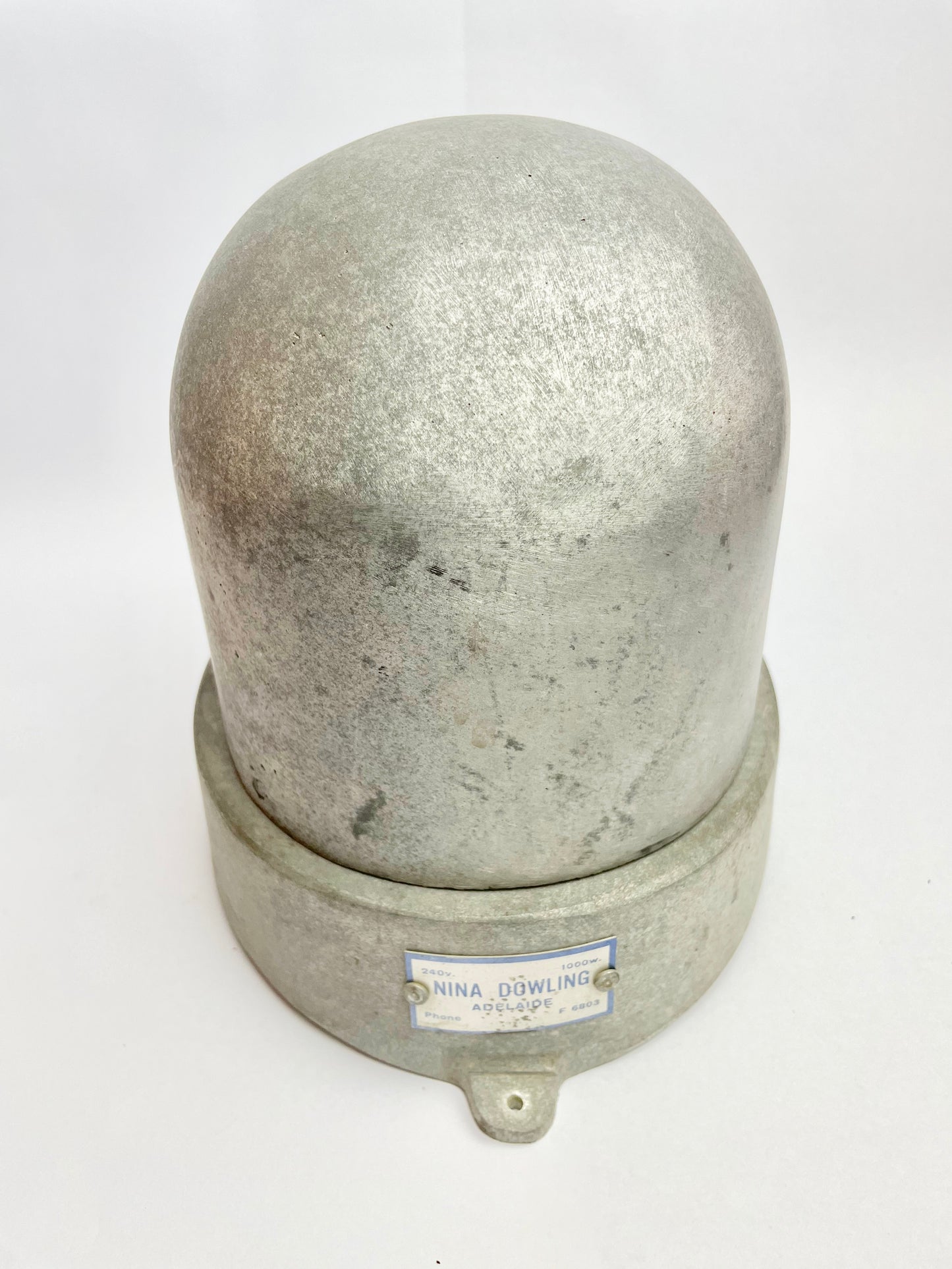 Vintage Aluminium Hat Stretcher by Nina Dowling, Adelaide