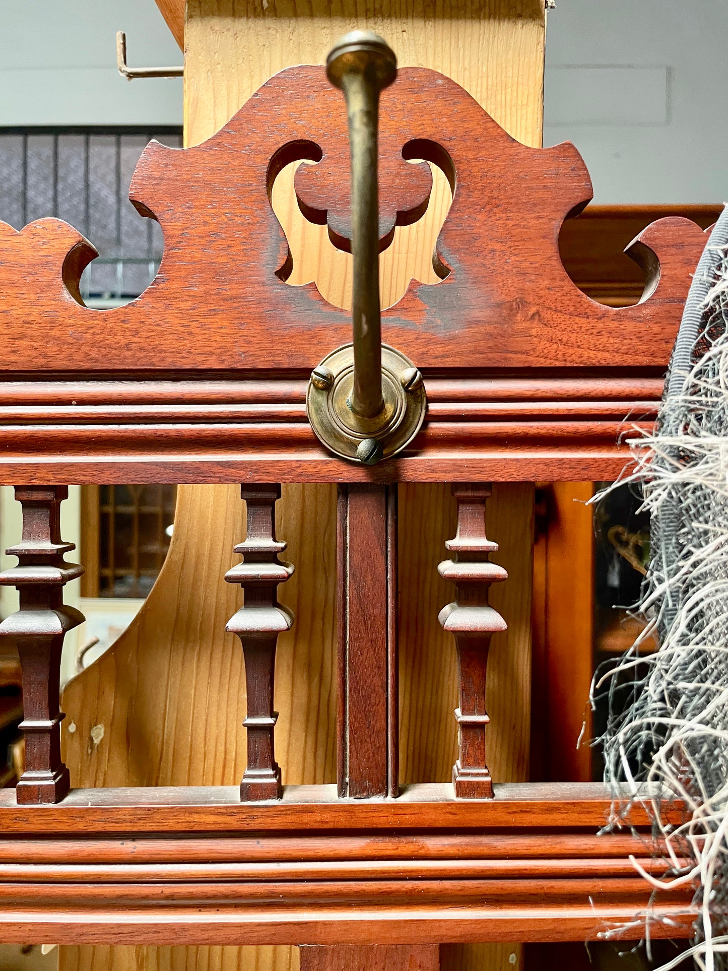 Antique Victorian Oak Hallstand