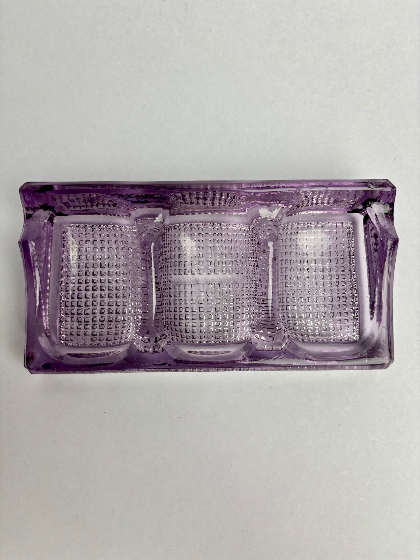 Amethyst Glass Pipe Stand