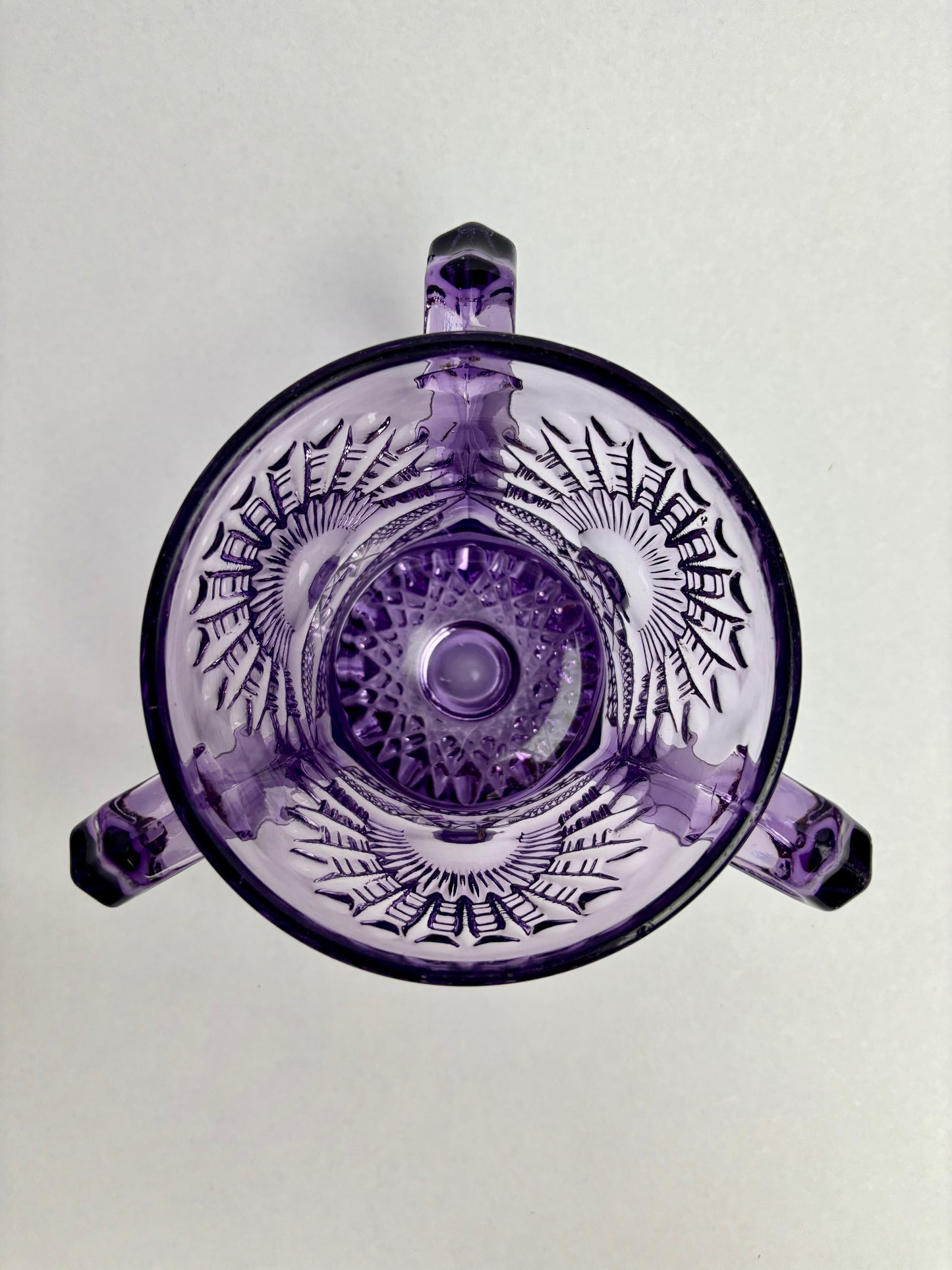 Antique Amethyst Glass Urn
