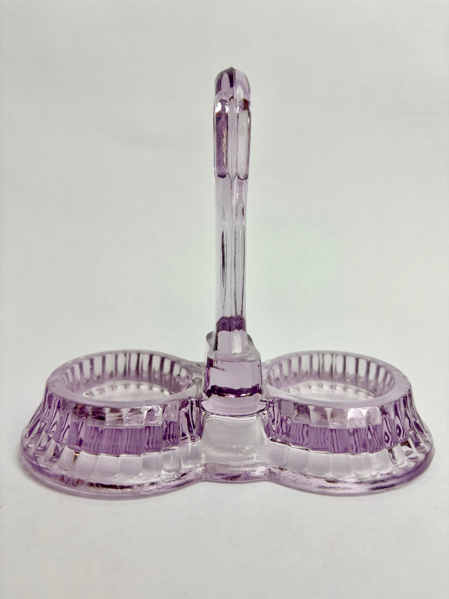 Amethyst Glass Salt & Pepper Set