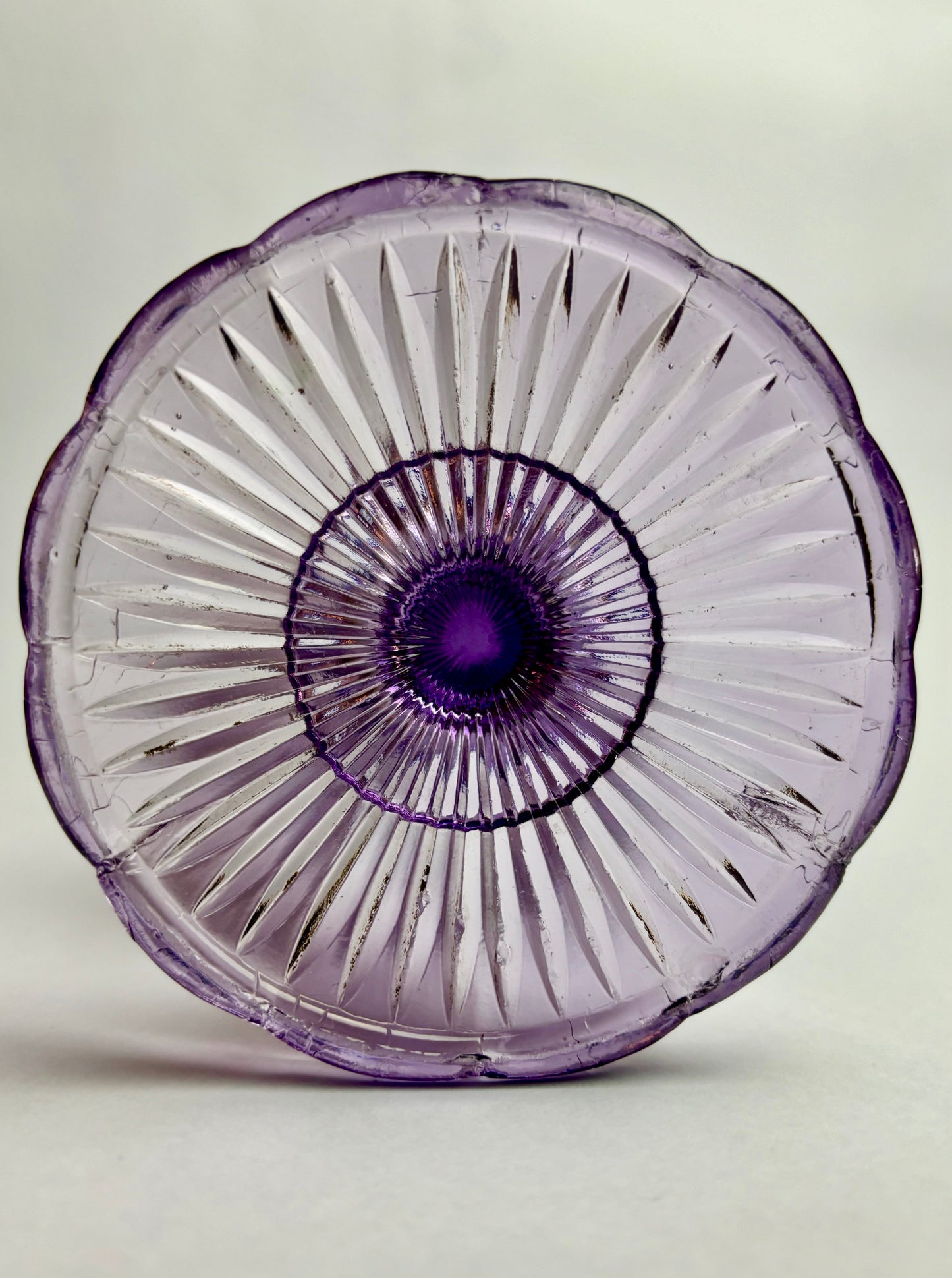 Amethyst Glass Vase