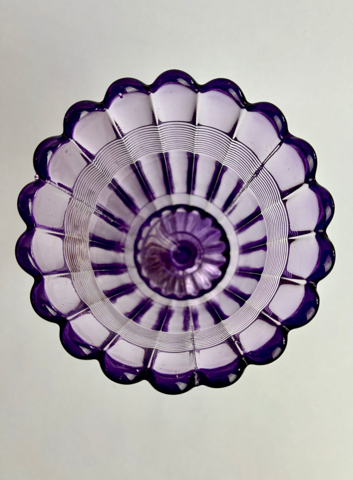 Amethyst Glass Vase
