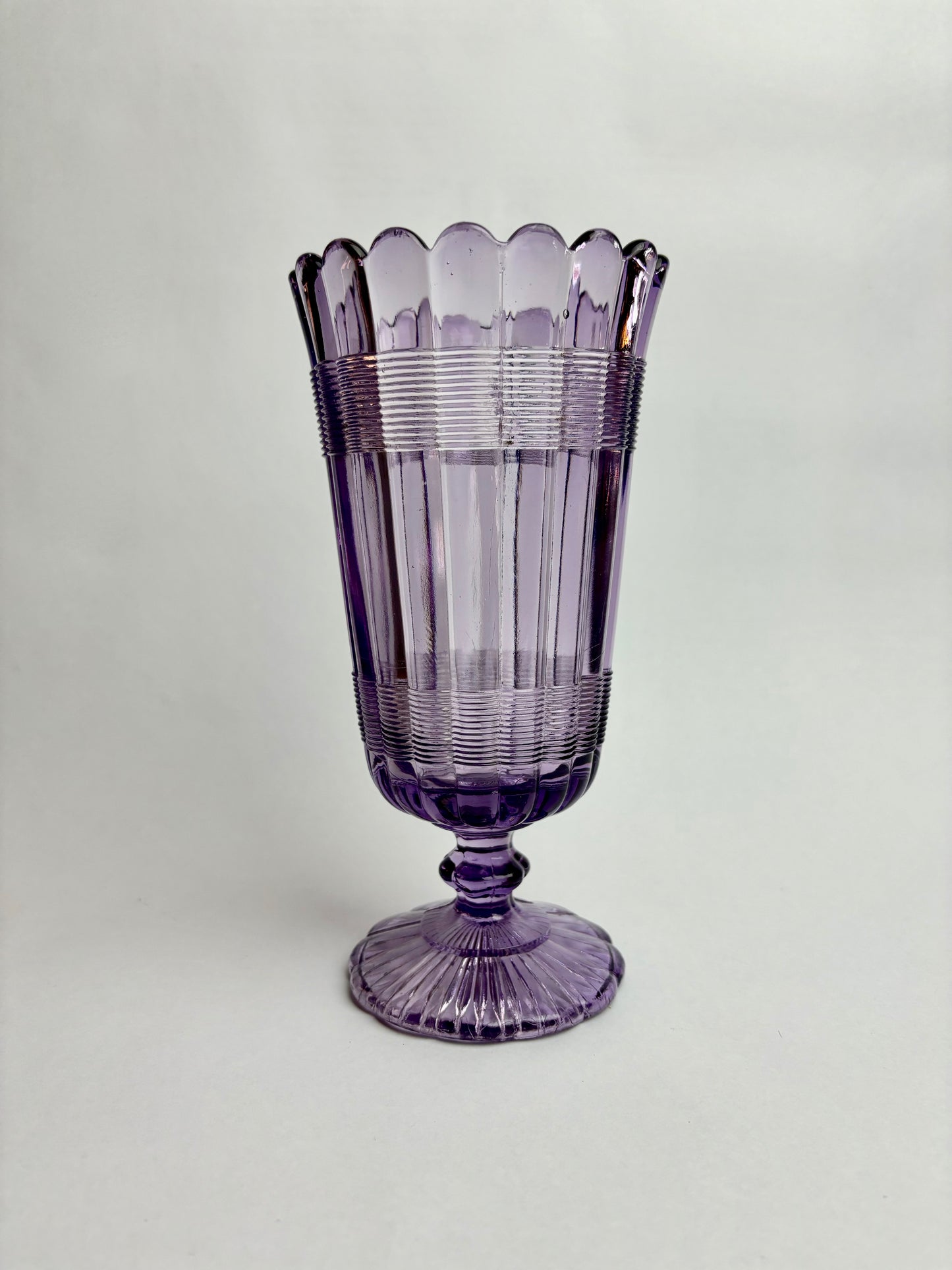 Amethyst Glass Vase