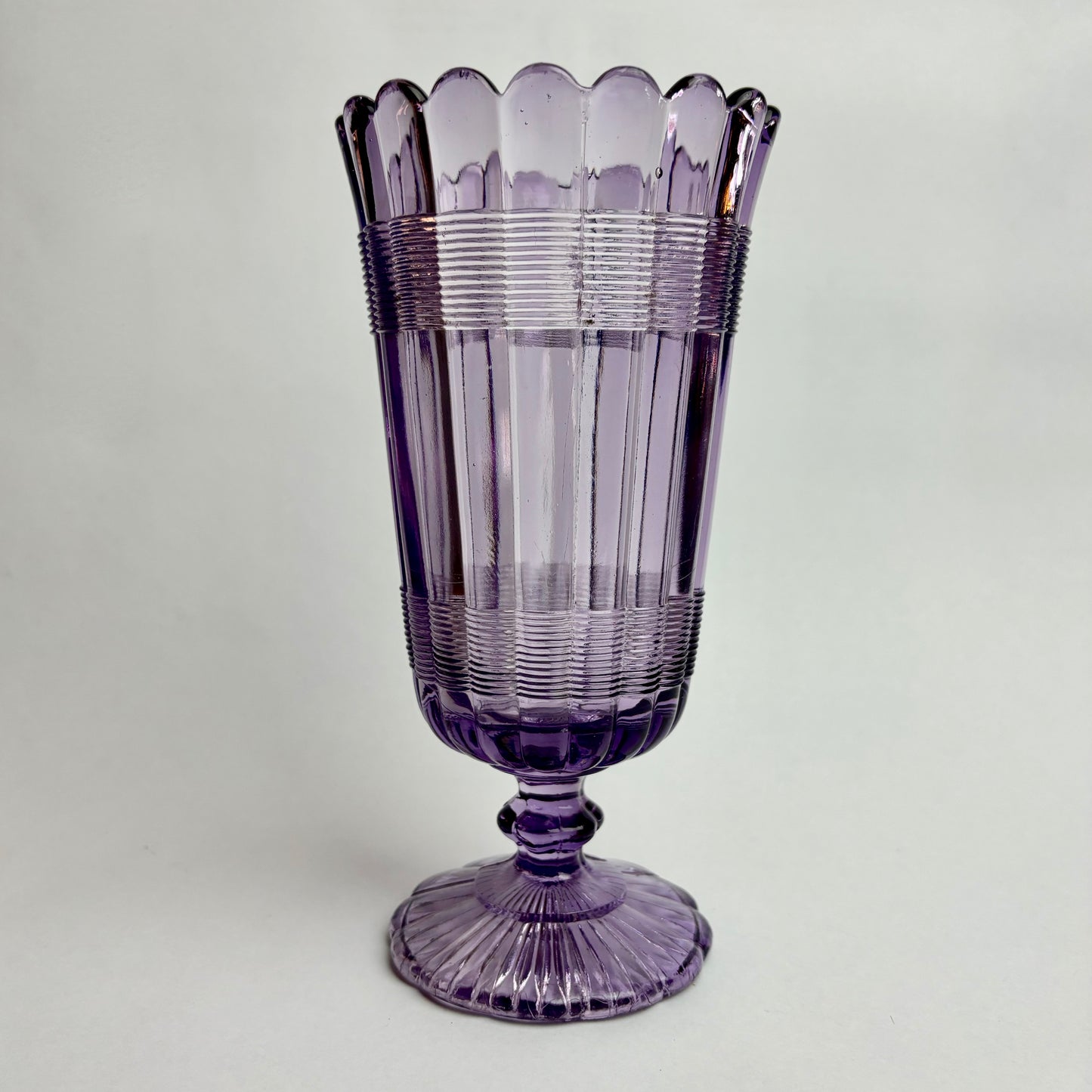 Amethyst Glass Vase