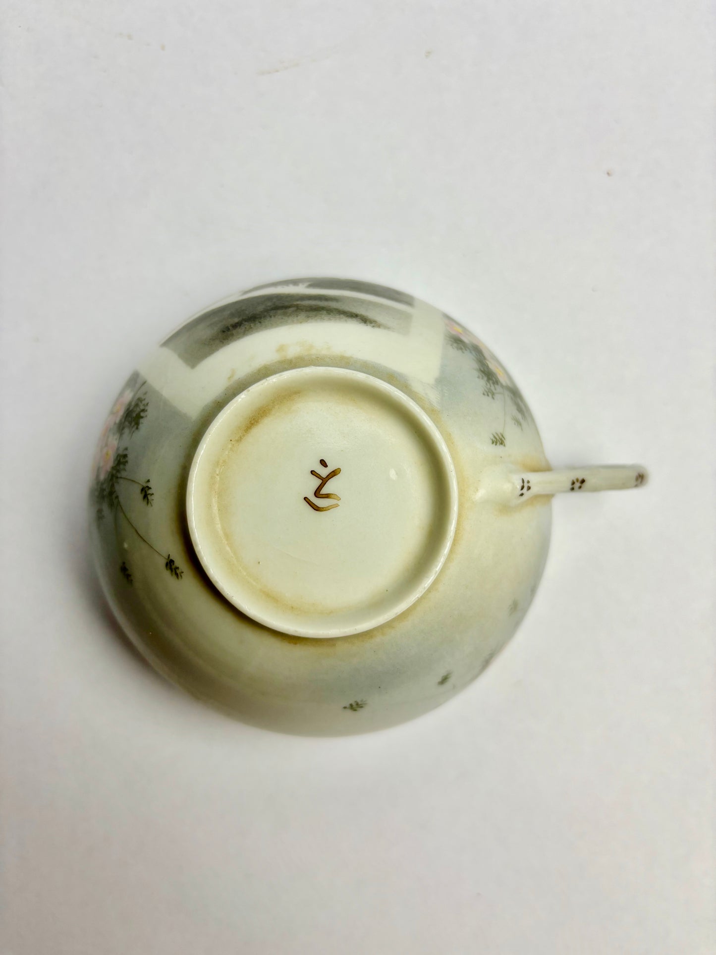 Fine Japanese Porcelain Duo featuring Mt Fuji