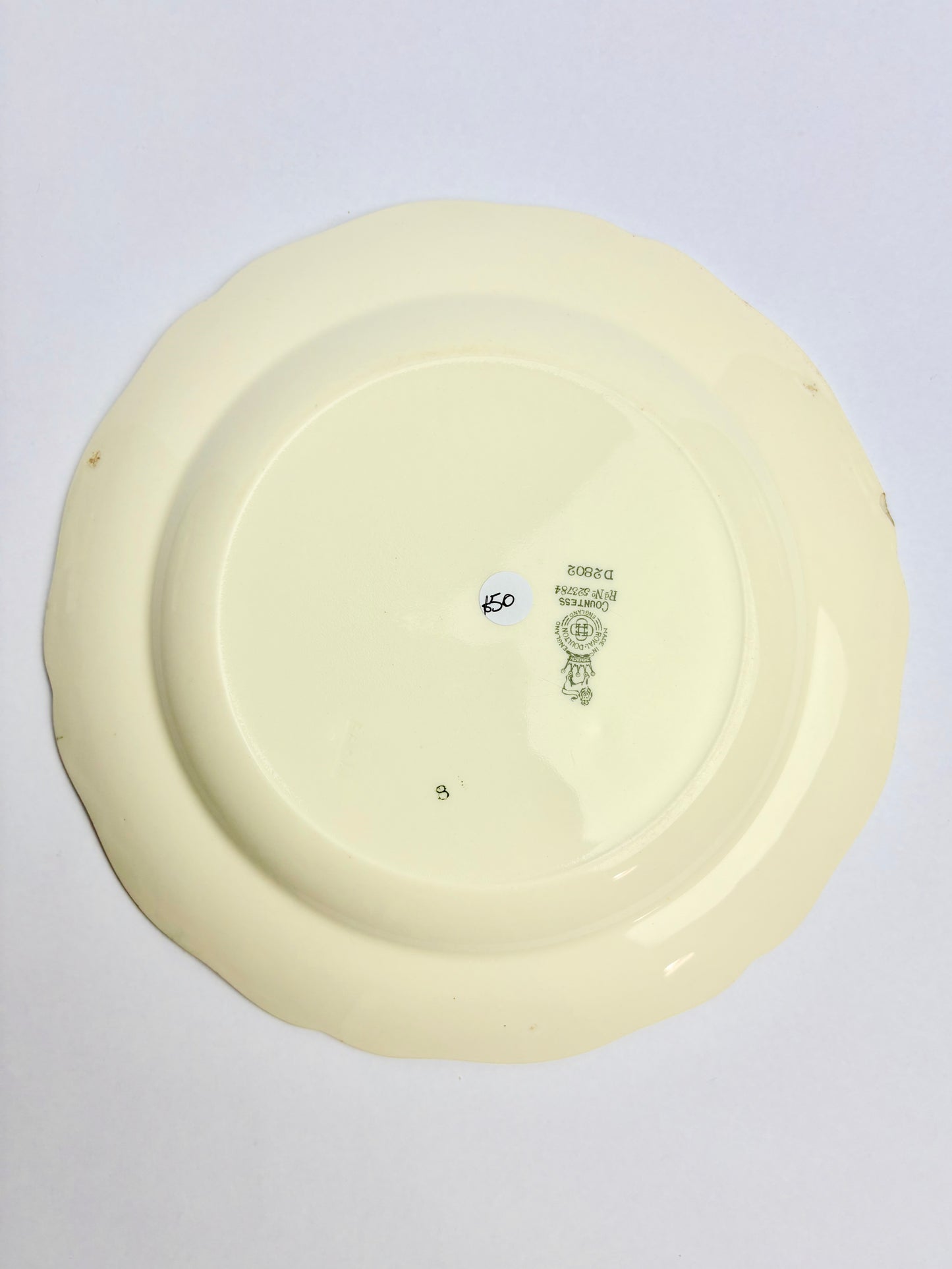 Art Deco Royal Doulton "Countess" Dinner Plate