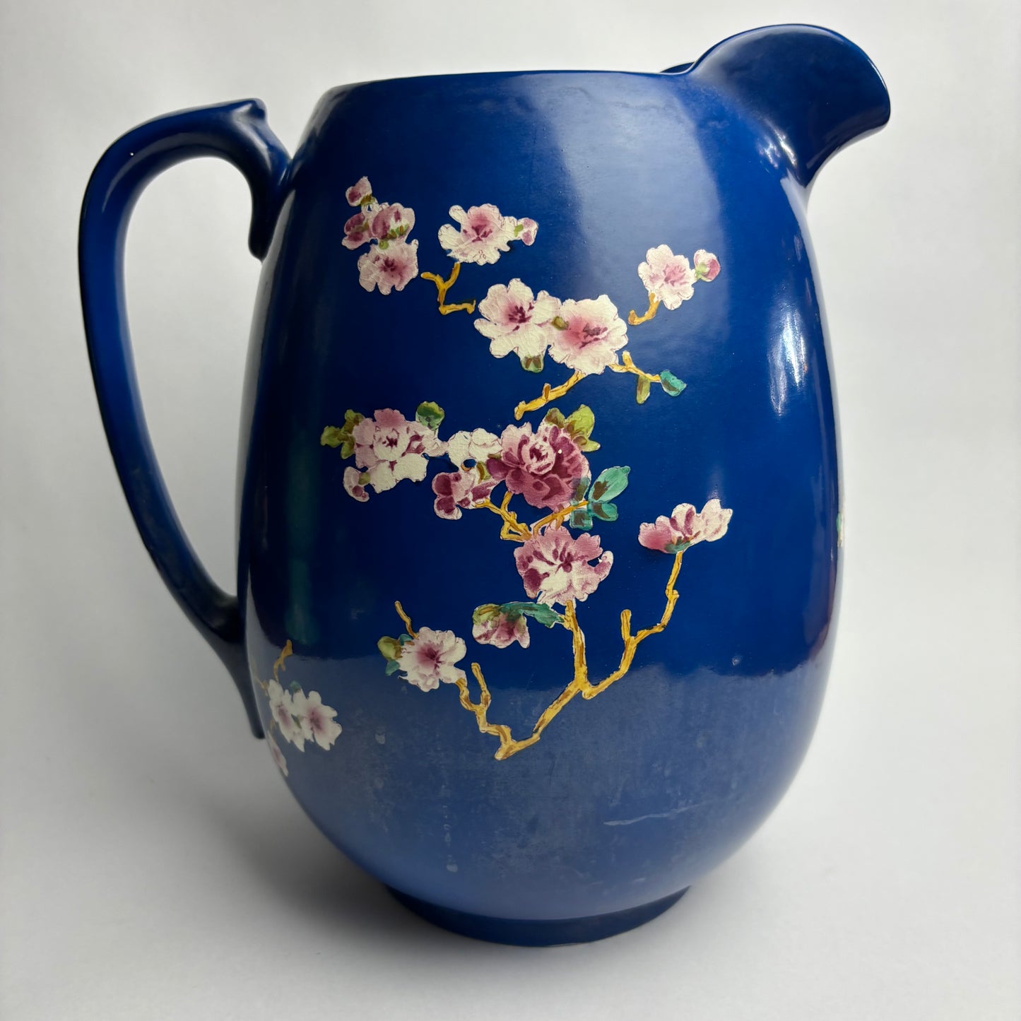 Herbert Minton Wash Jug & Bowl Bathroom Set, scarce c1870