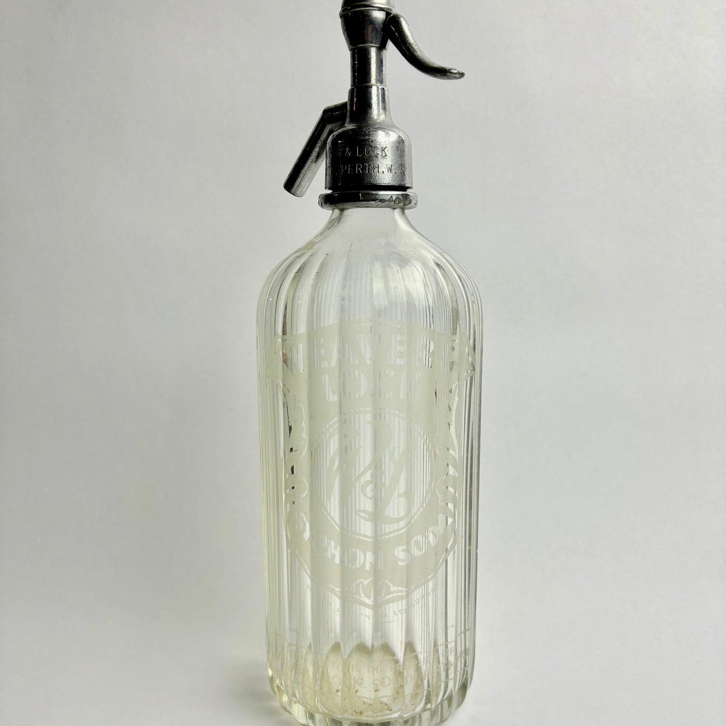 Weaver & Lock Soda Syphon Bottle