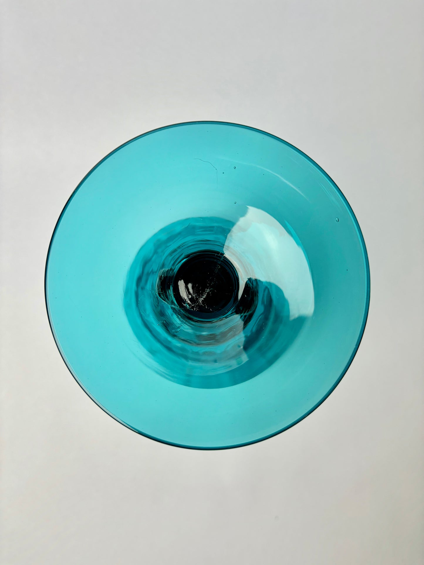 Empoli Teal Draped Peacock Vase 29.5cm