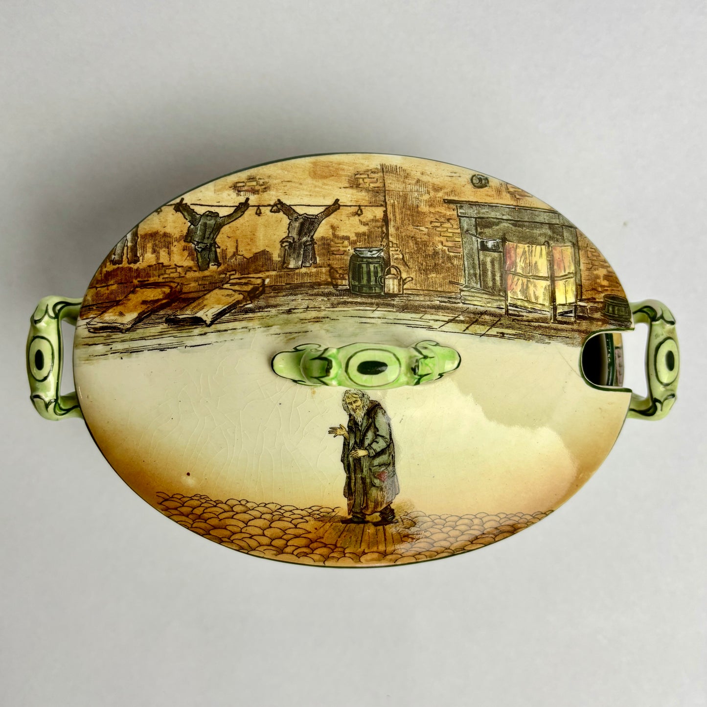 Royal Doulton Dickens Ware Tureen Mr Micawber Mr Pickwick D2993