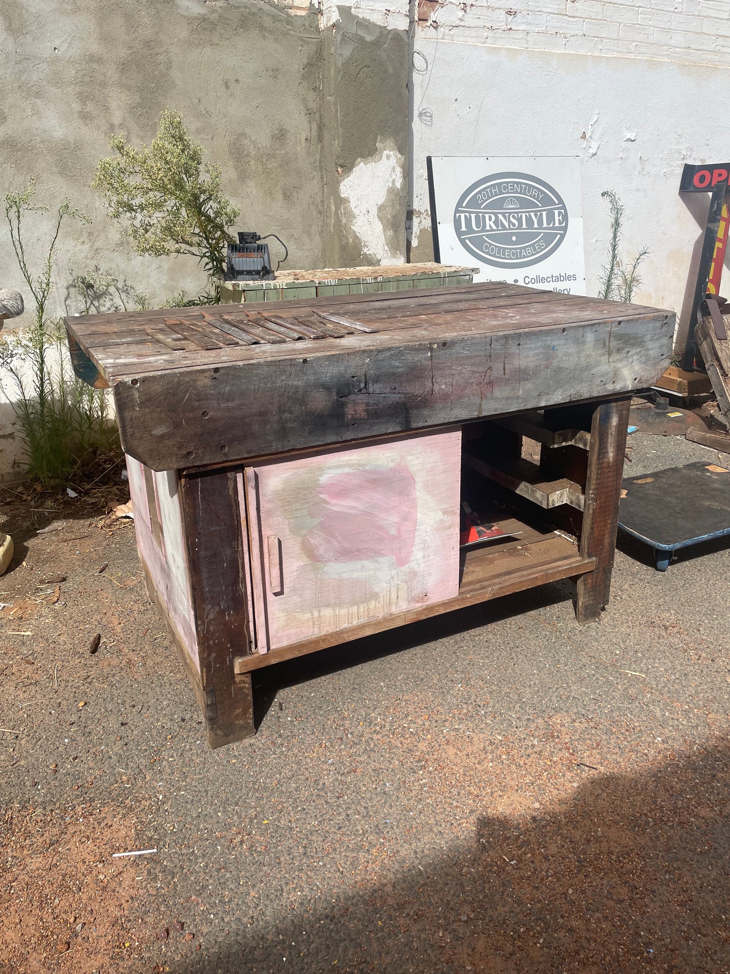 Timber Workshop Bench