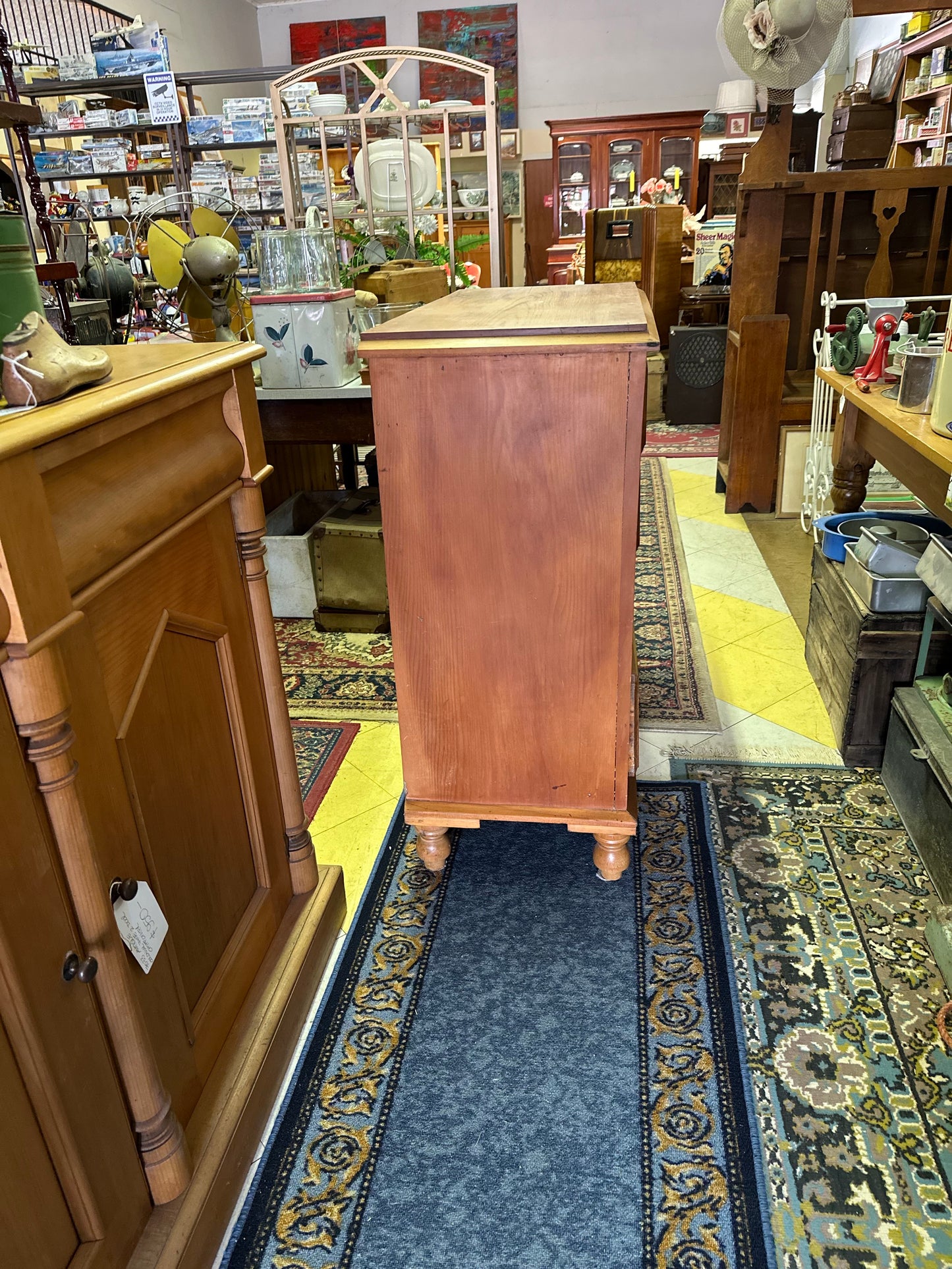 Victorian Kauri Pine Chest of Drawers