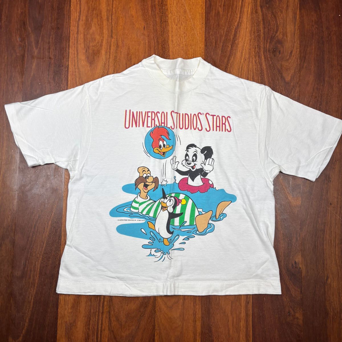 Vintage Universal Studios Stars Character T-Shirt front
