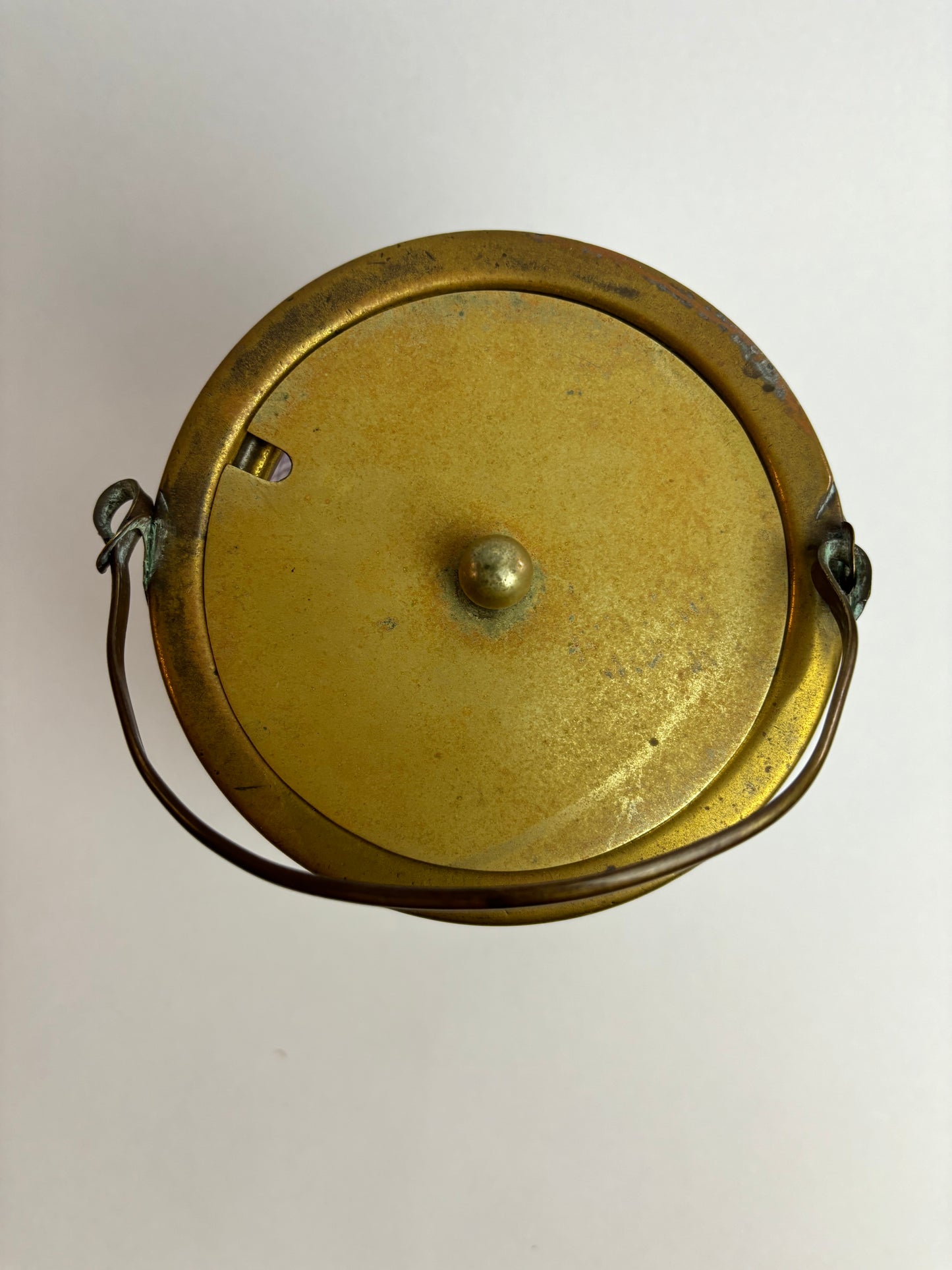 Antique Amethyst Glass Biscuit Barrel
