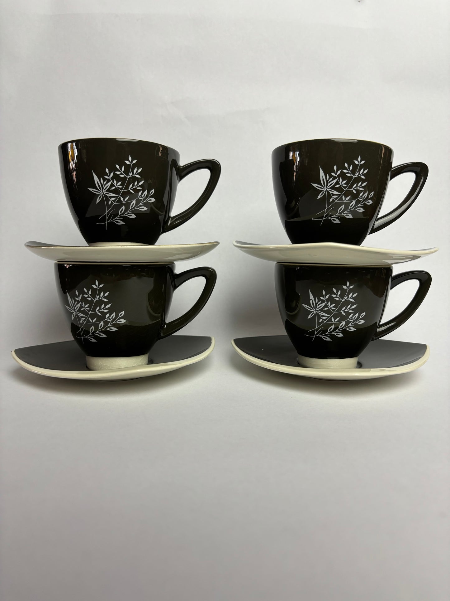 Australian Design Carlton Ware Hand-painted 'Boomerang' Tea Set