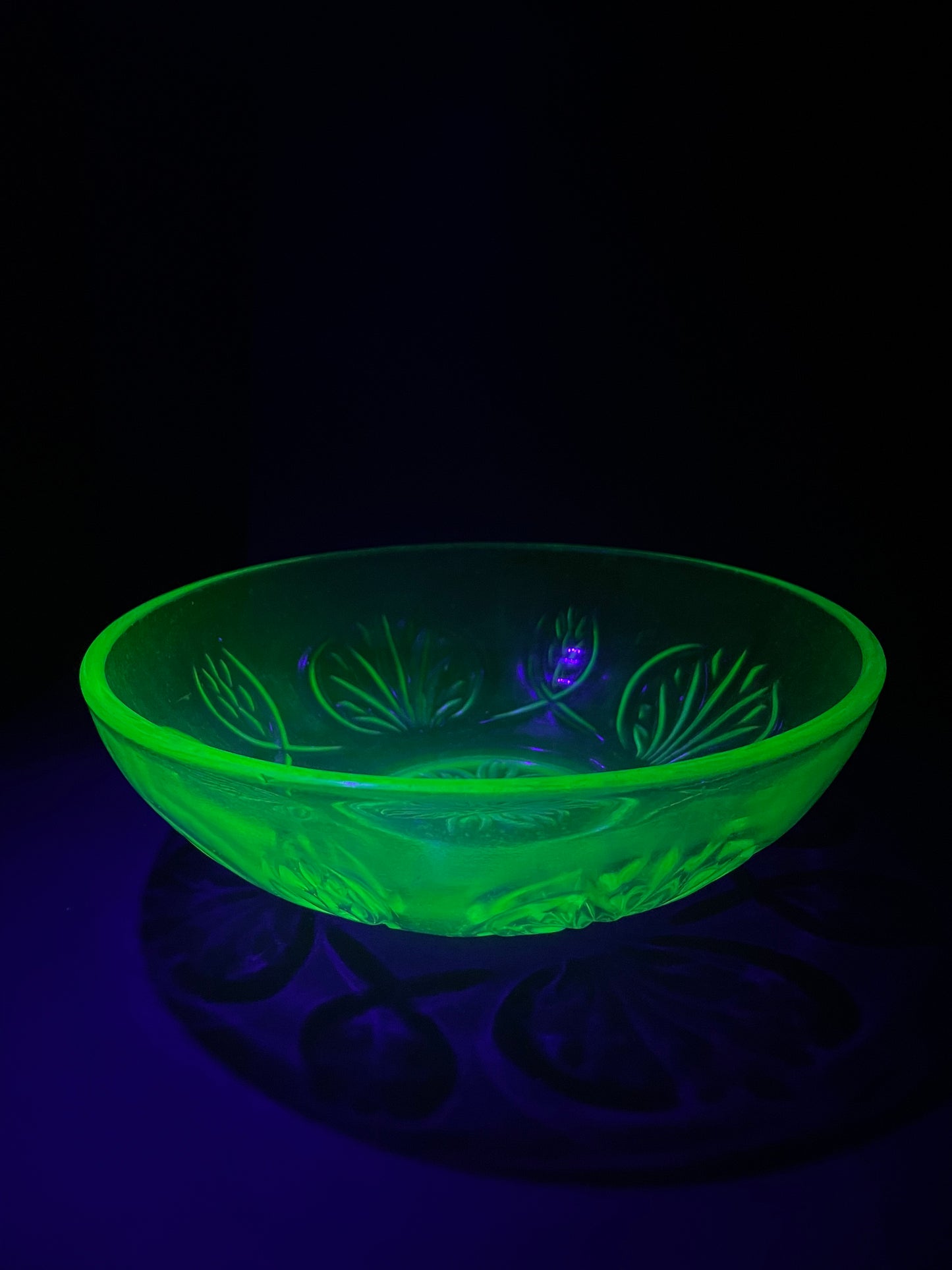 Uranium Glass Bowl
