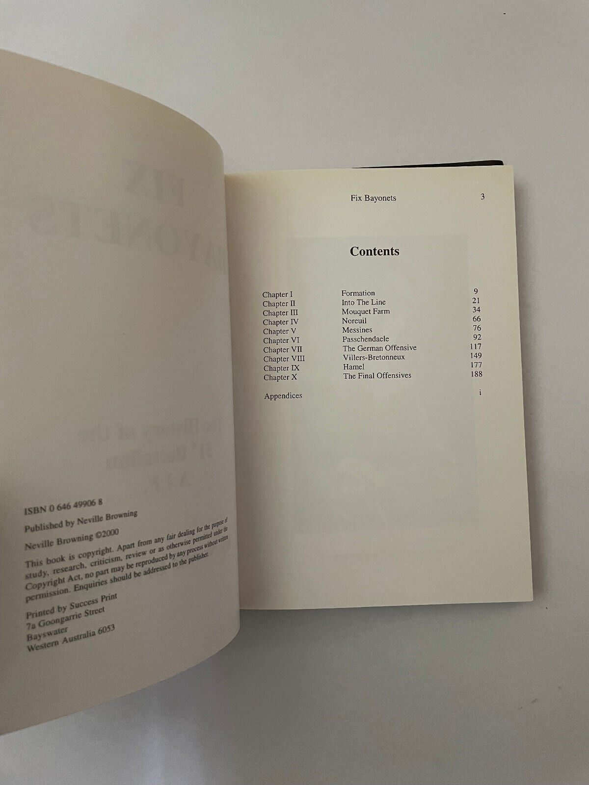 Fix Bayonets – The Unit History of the 51st Battalion