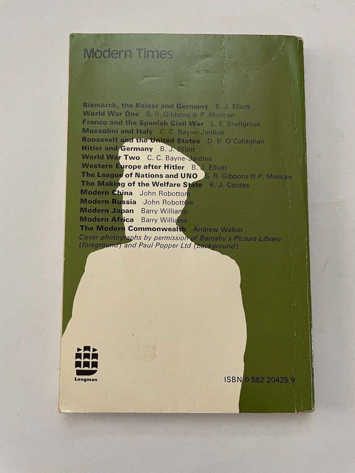 Hitler & Germany by Elliott, B. J. 9780582204256