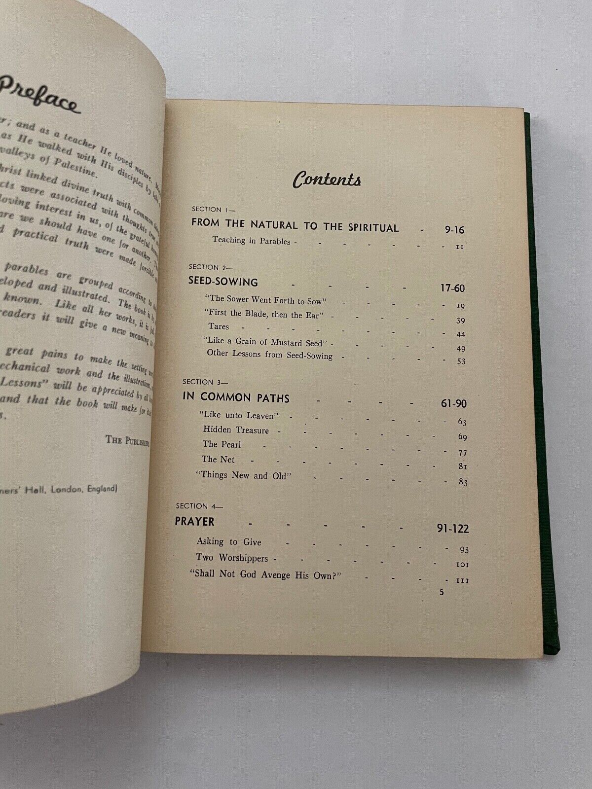 CHRIST’S Object Lessons by ELLEN G. WHITE