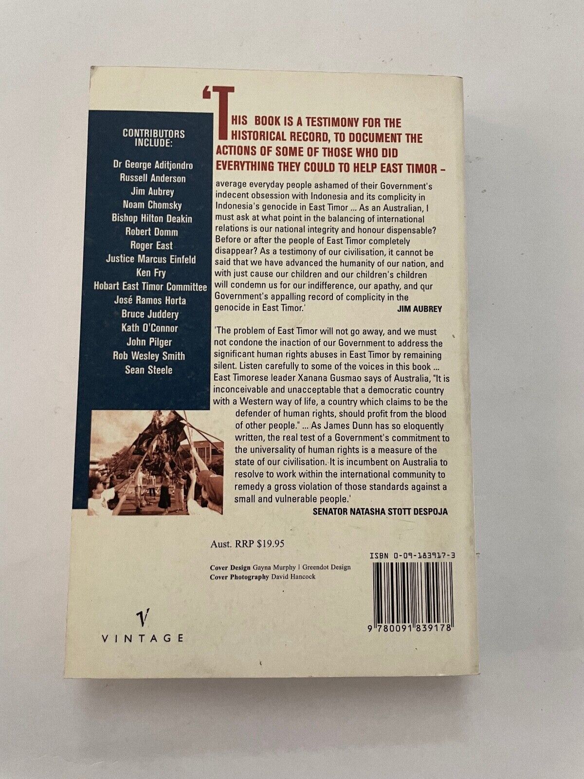 Free East Timor: Australia's culpability in East Timor's genocide by Aubrey, Jim