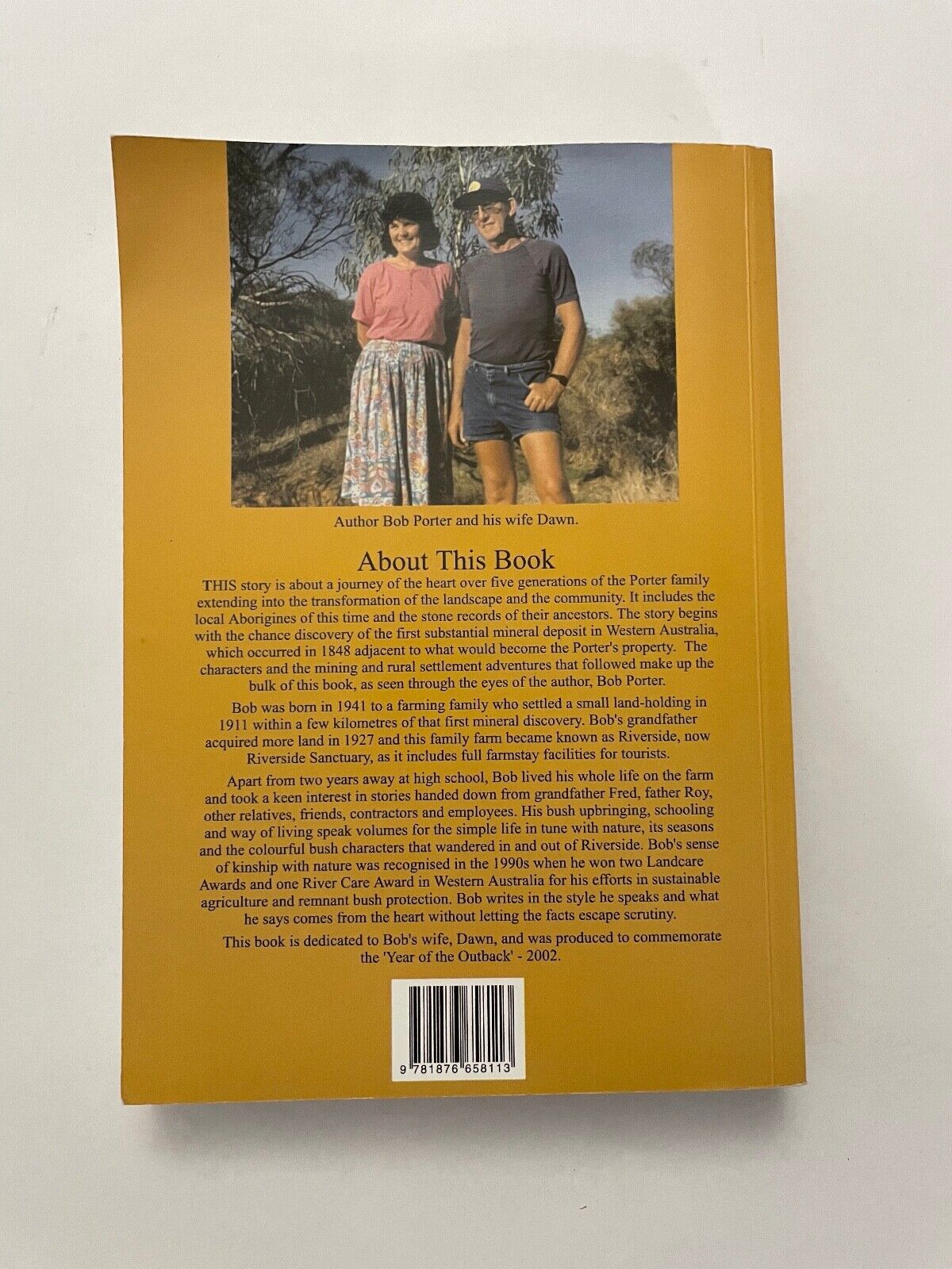 Pure Galena Settlement In Australian Outback By Bob Porter - Family History, W.A
