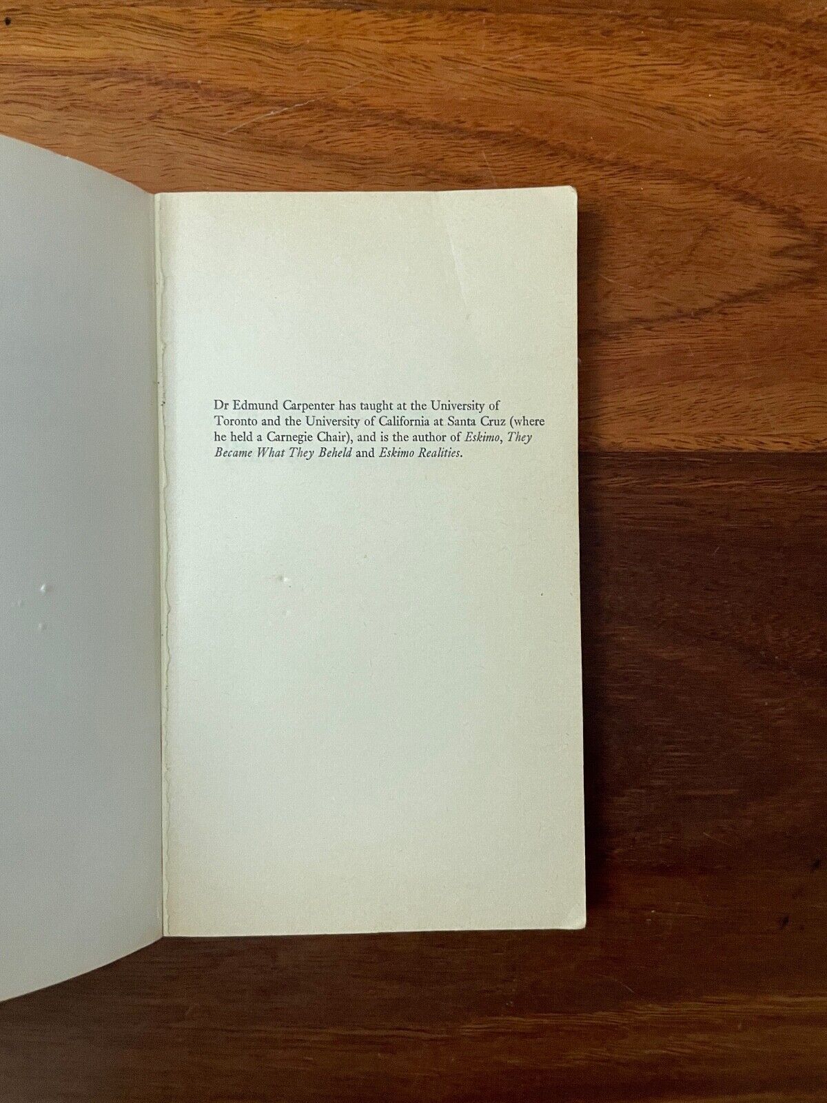 Oh, What a Blow That Phantom Gave Me! by Edmund Carpenter (Paperback, 1976)