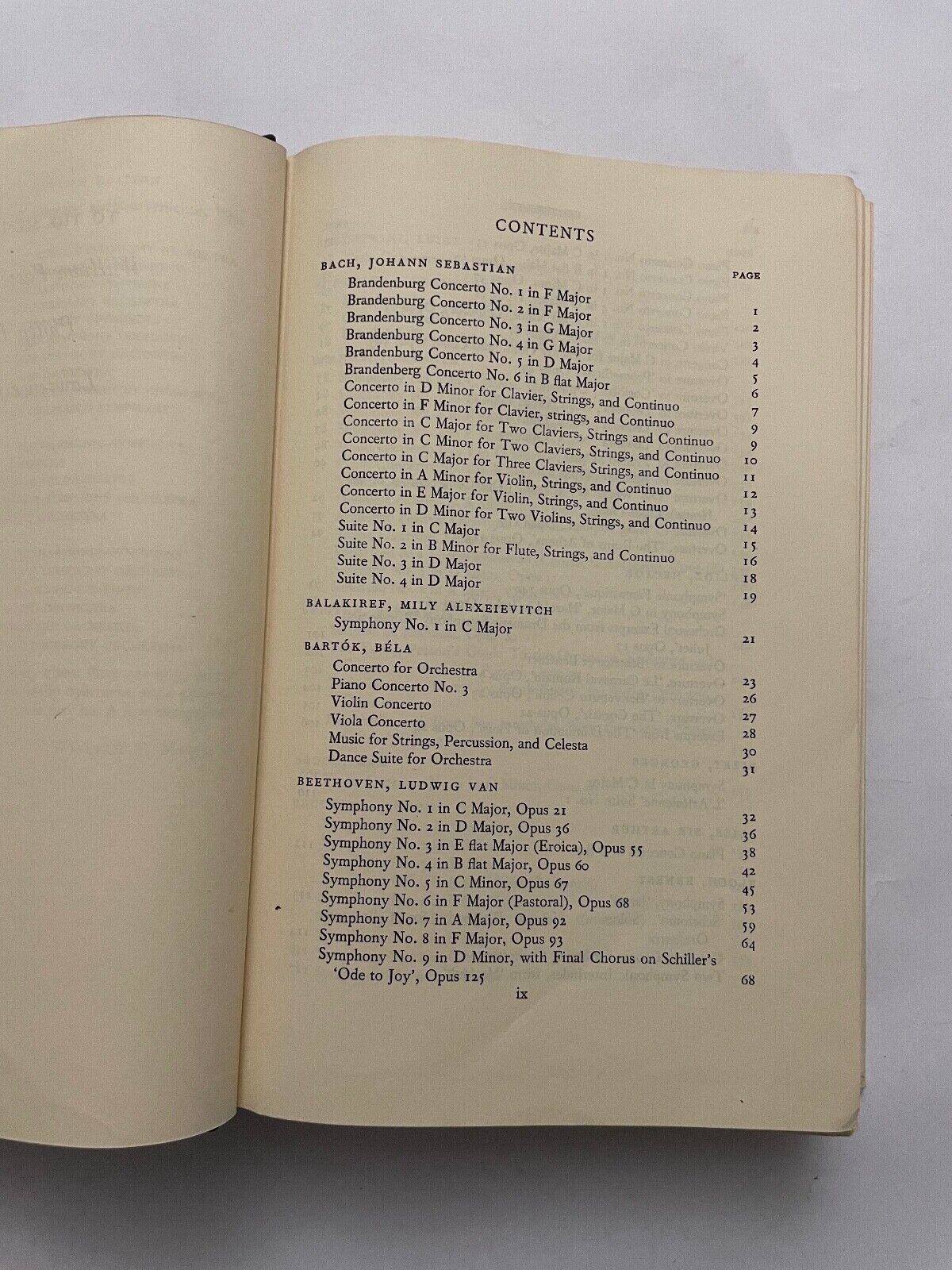 The Analytical Concert Guide by Louis Brancolli & William Mann