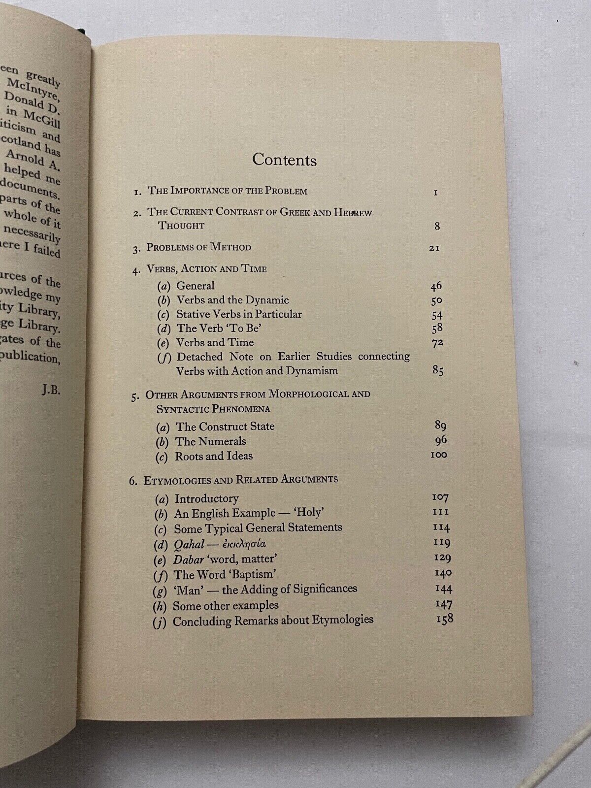 Semantics of Bible Language by James Barr (Hardcover, 1962)