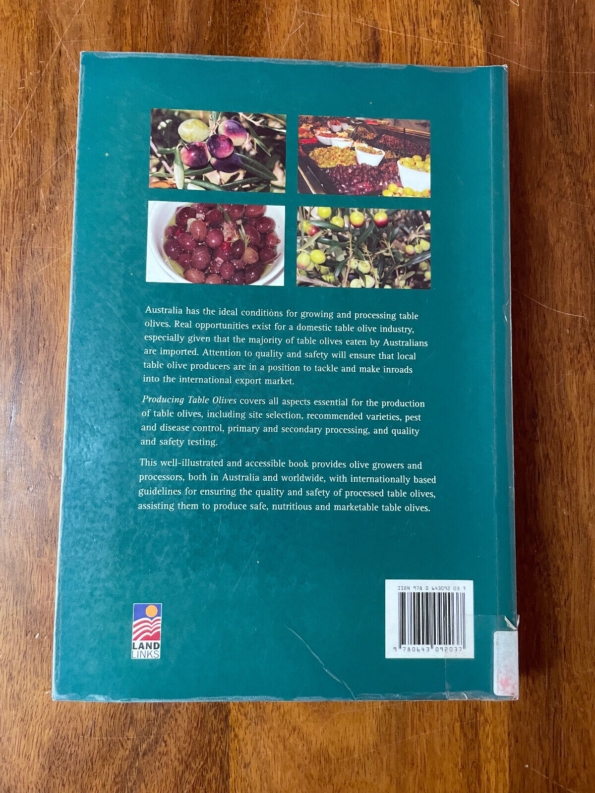 Producing Table Olives Landlinks Press by Stan Kailis David Harris 9780643092037