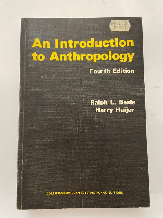 An Introduction to Anthropology