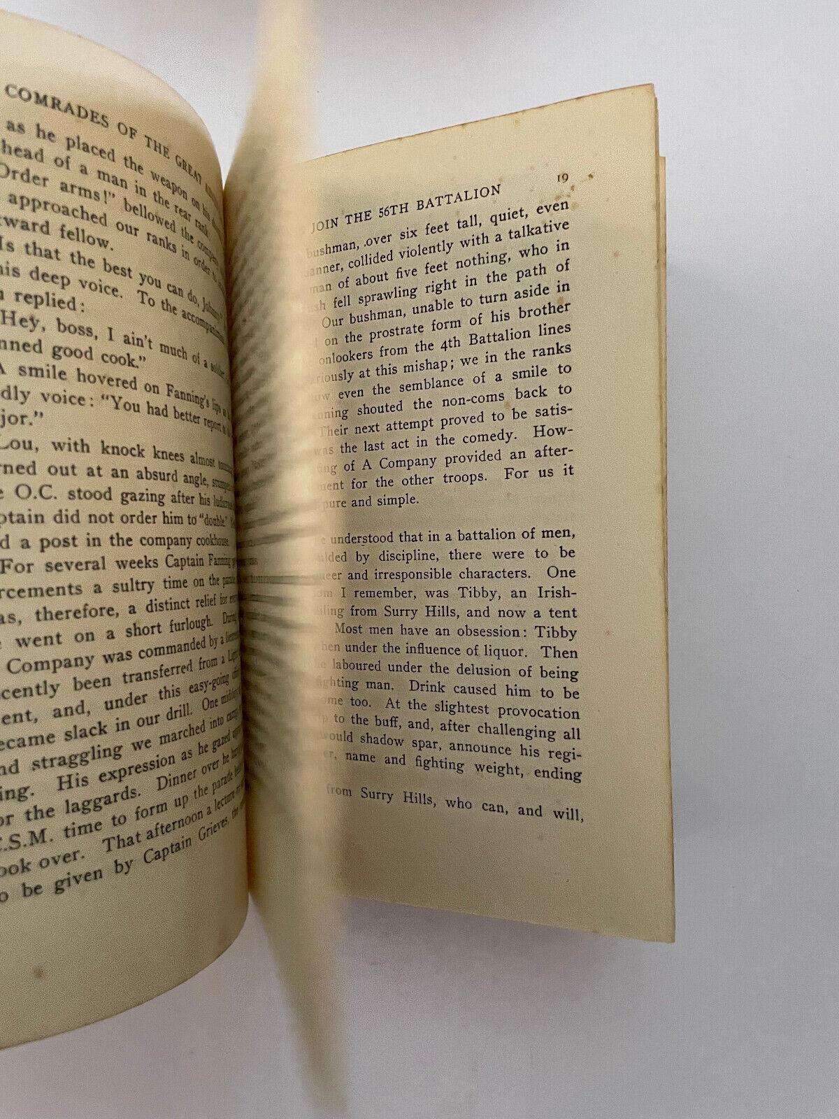 Comrades of the Great Adventure – An Australian soldier’s story of 1915 – 18 1st