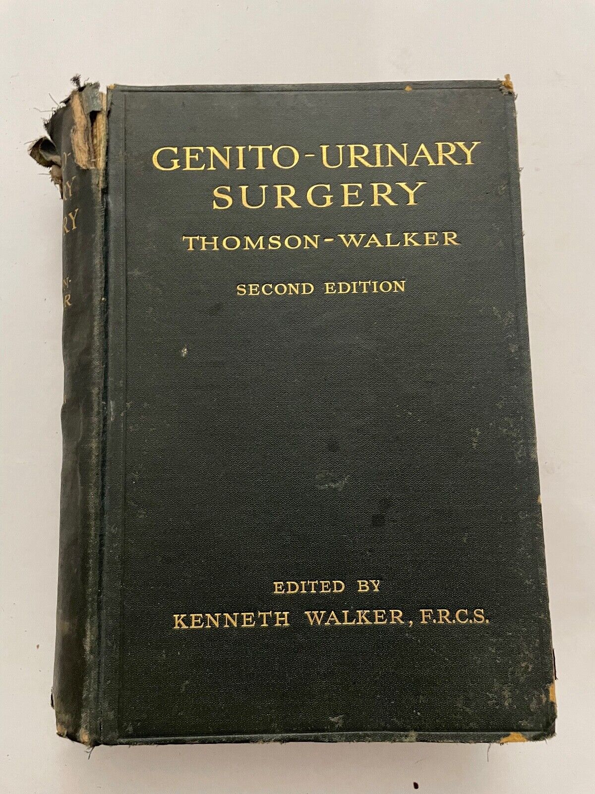 Surgical Diseases and Injuries of the Genito-Urinary Organs by J Thomson-Walker