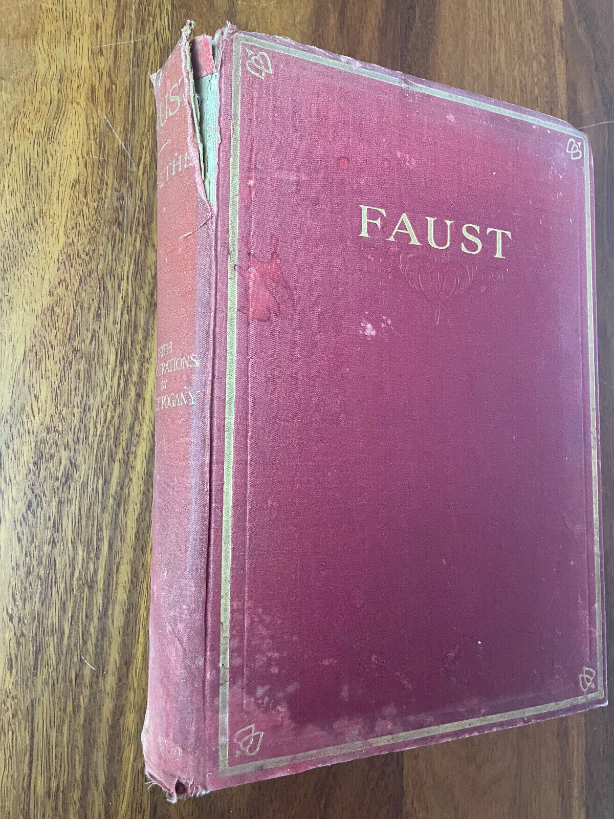 FAUST Goethe; Abraham Hayward [translator]; Willy Pogany [illustrator]
