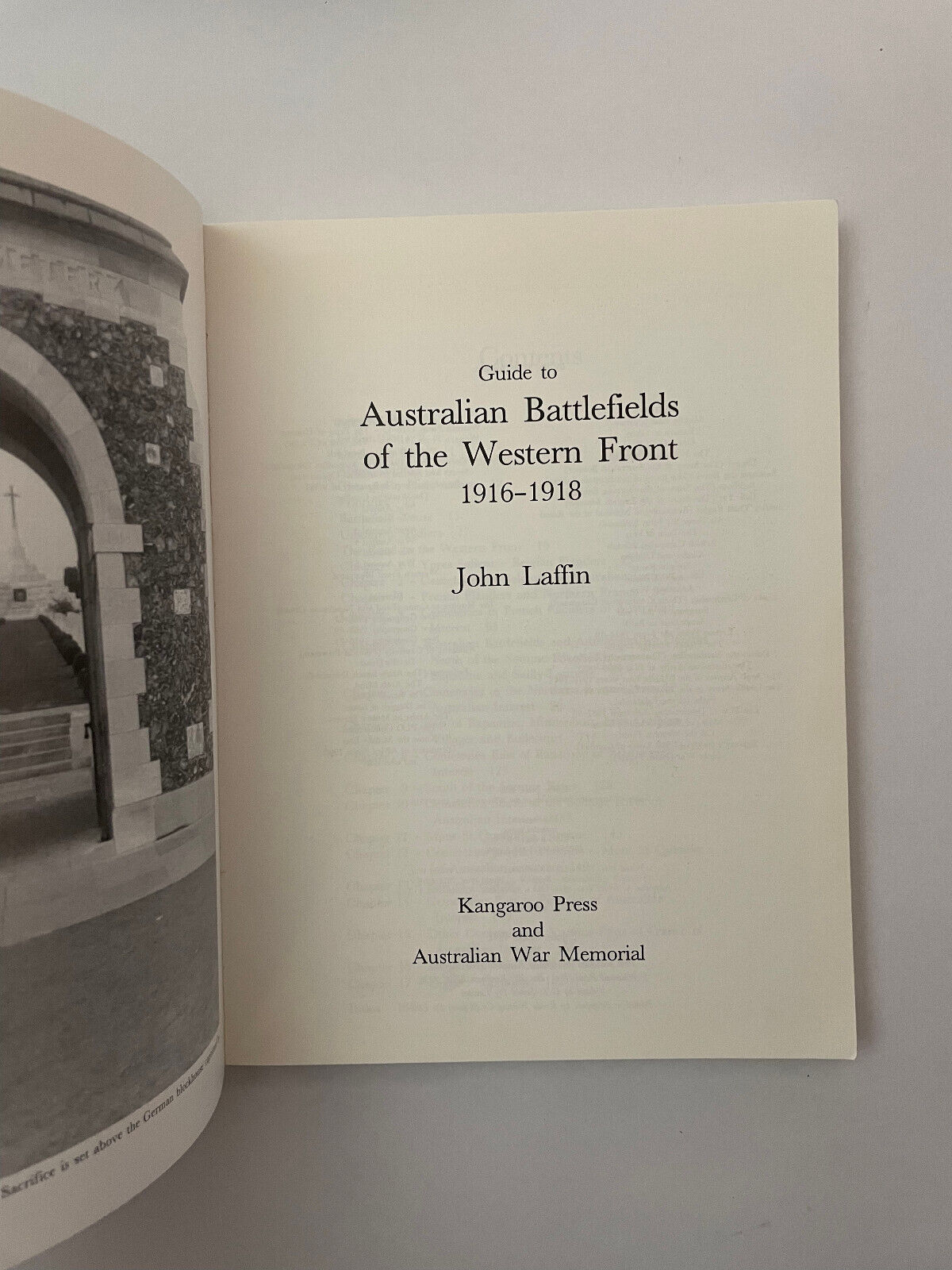 Guide to Australian Battlefields of the Western Front 1916 – 1918 (Soft Cover)