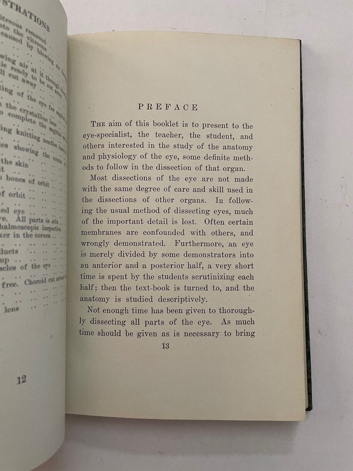 Technique of Eye Dissections by Frederic A Woll