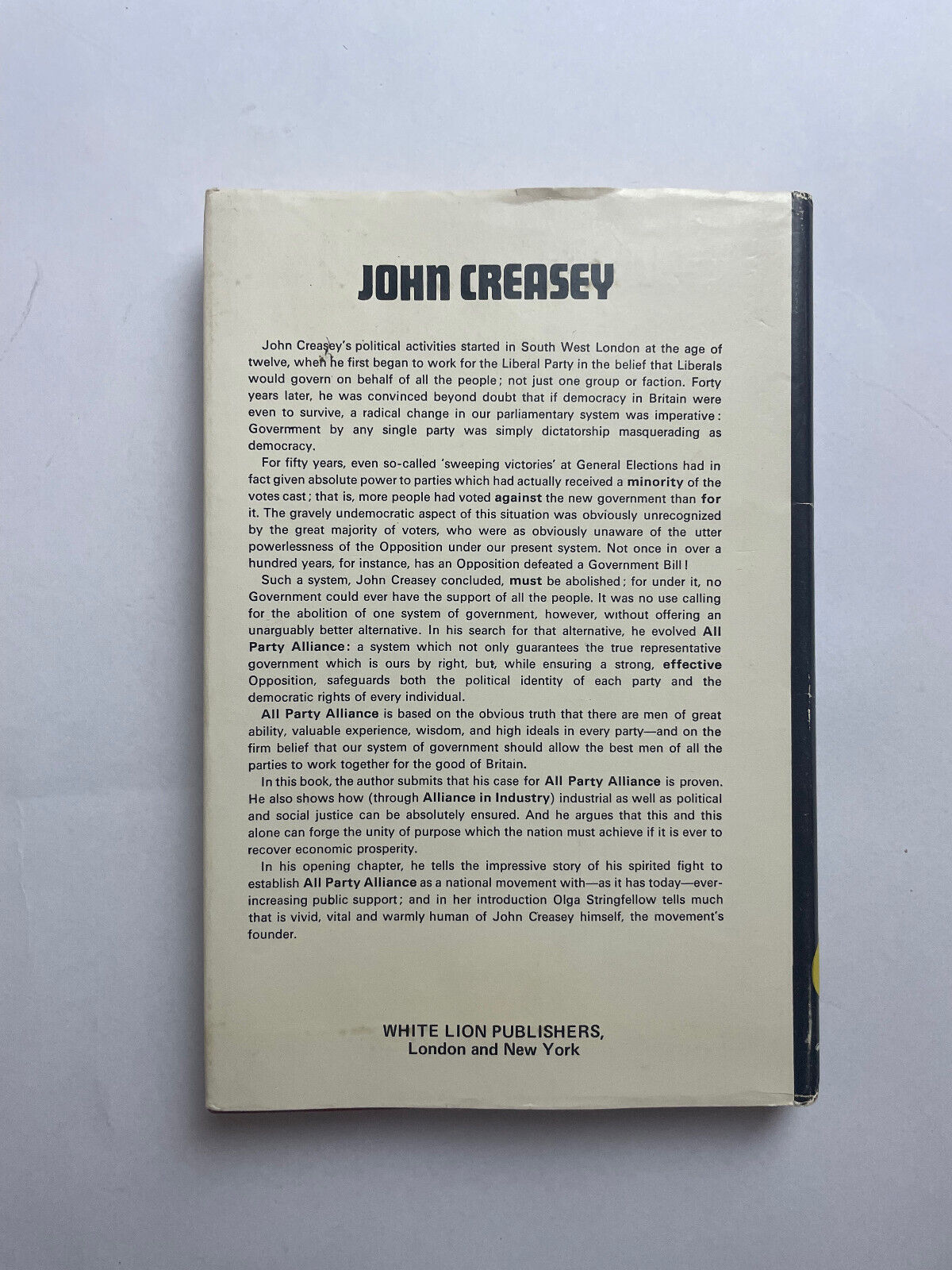 Evolution to Democracy by John Creasey