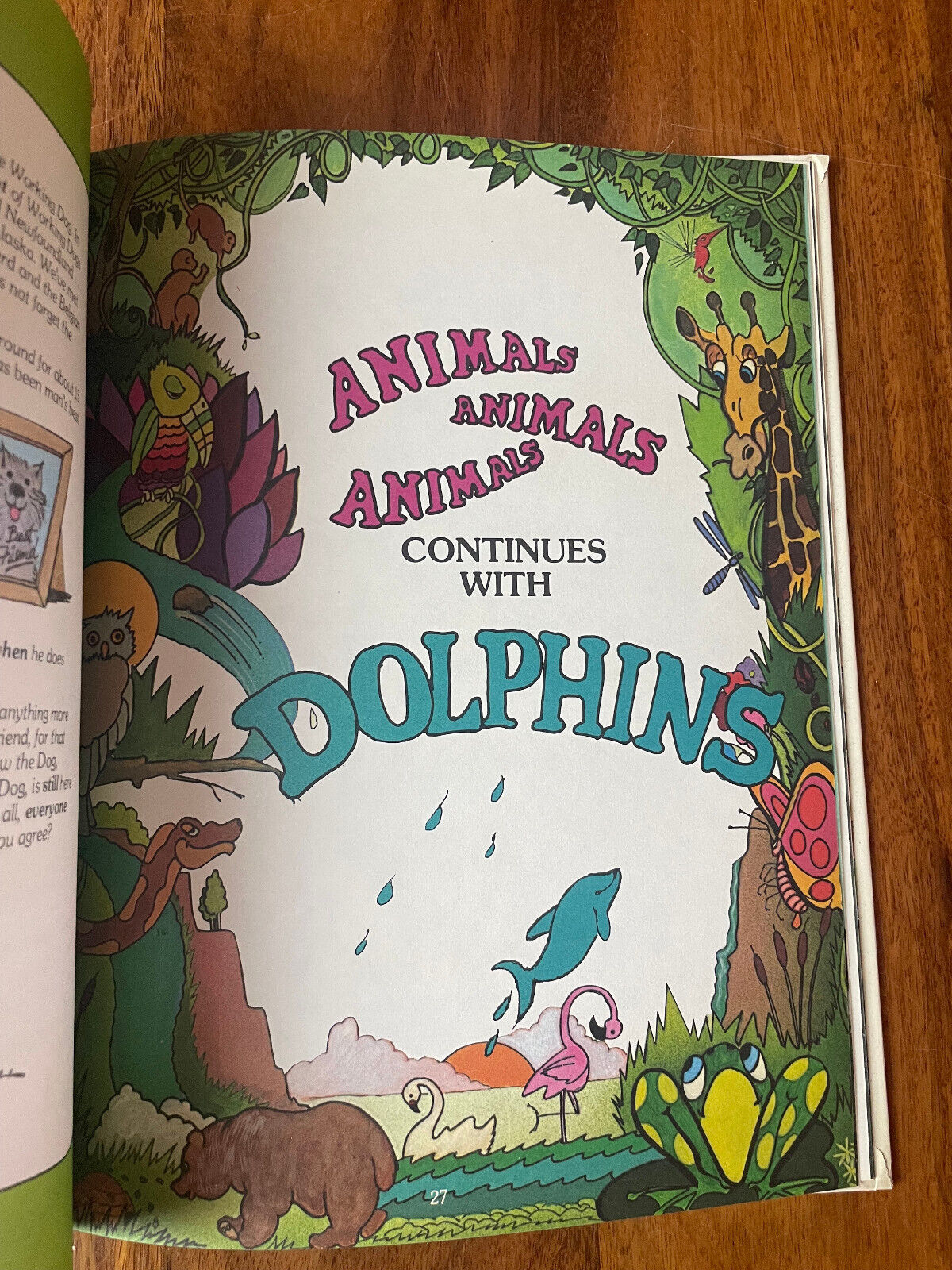 ANIMALS ANIMALS ANIMALS Starring DOGS & DOLPHINS BY LESTER COOPER 1971 091708008