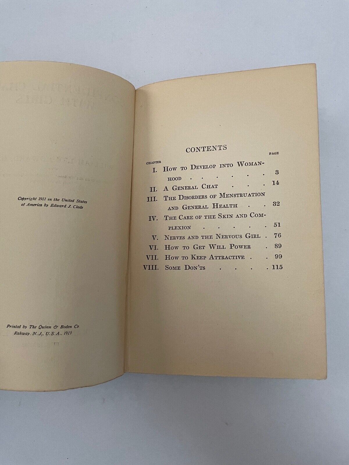 Confidential Chats with Girls by William Lee Howard (Hardcover, 1911)