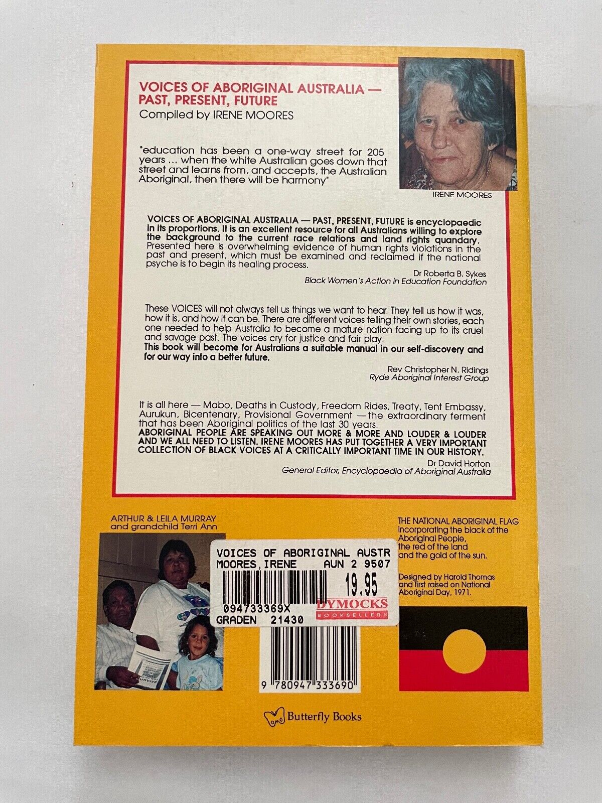 Voices of Aboriginal Australia: Past, present, future by Moores, Irene (ed)