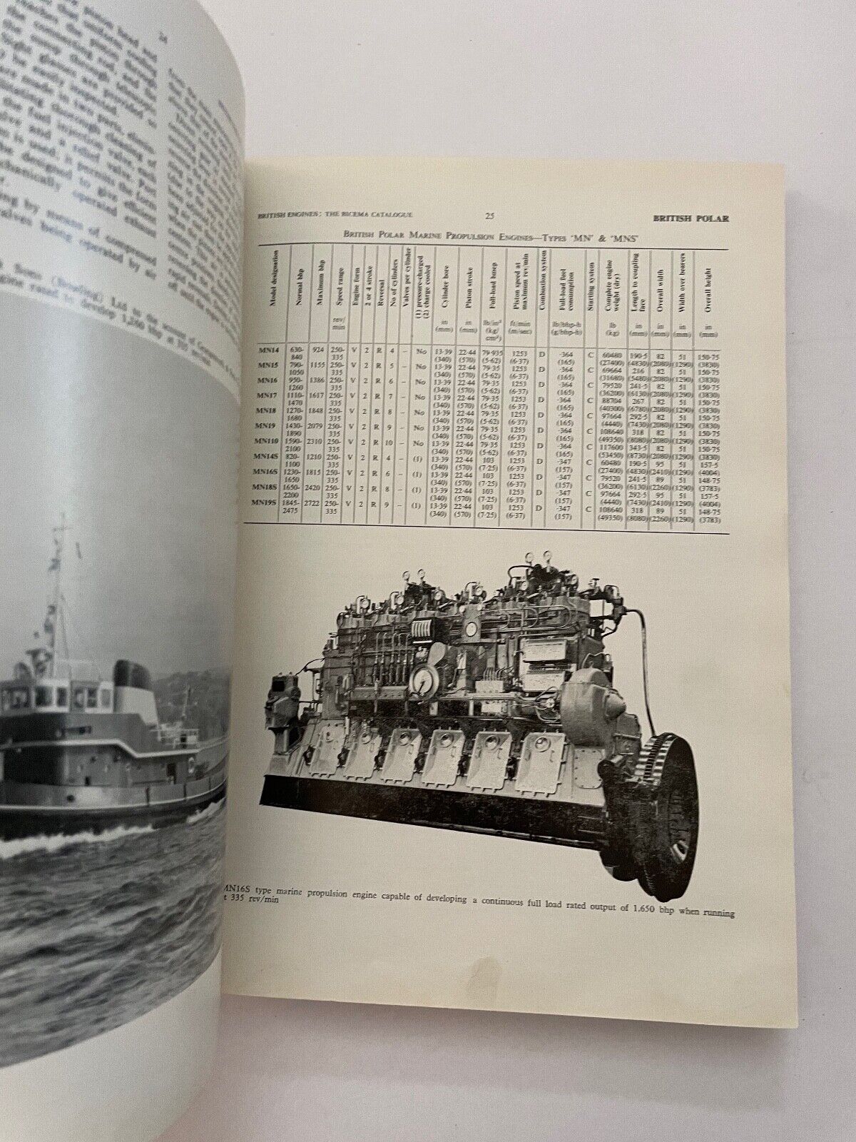 BRITISH ENGINES THE BICEMA CATALOGUE SEVENTH EDITION 1969 HB