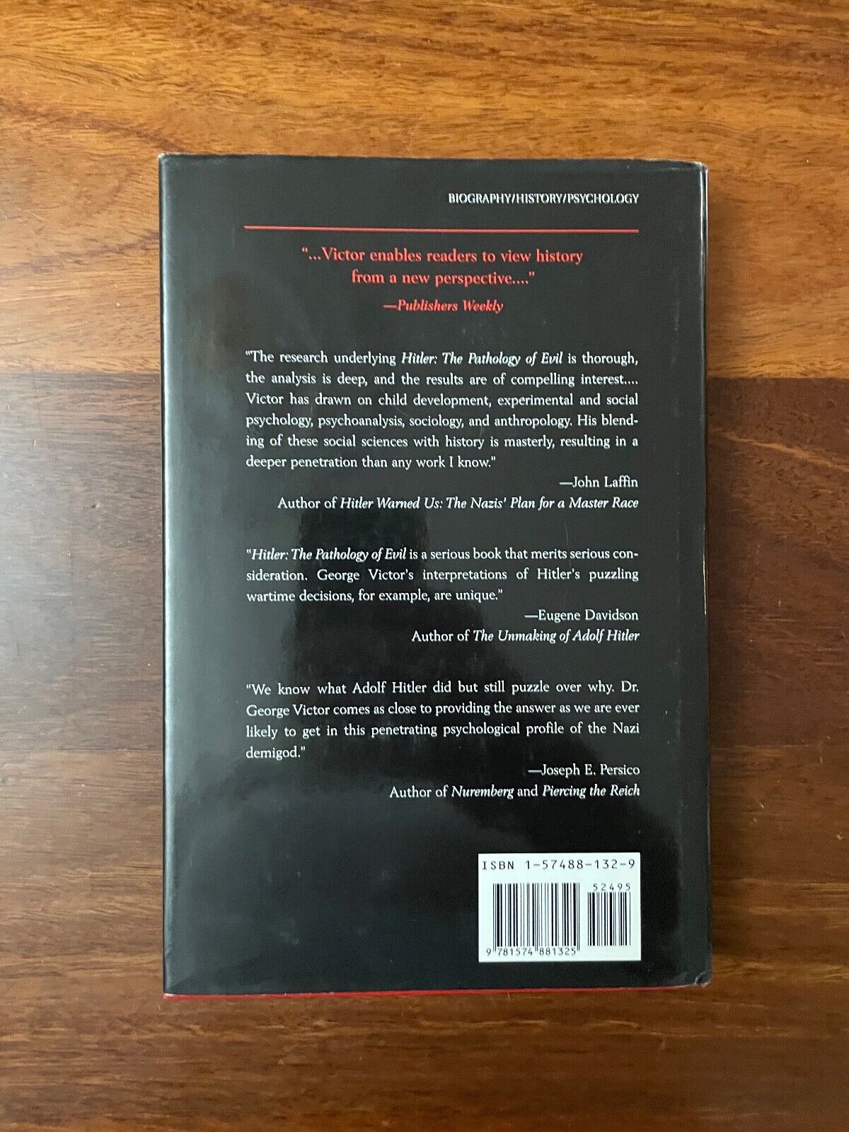 Hitler: The Pathology of Evil by George Victor (Hardcover, 2000)