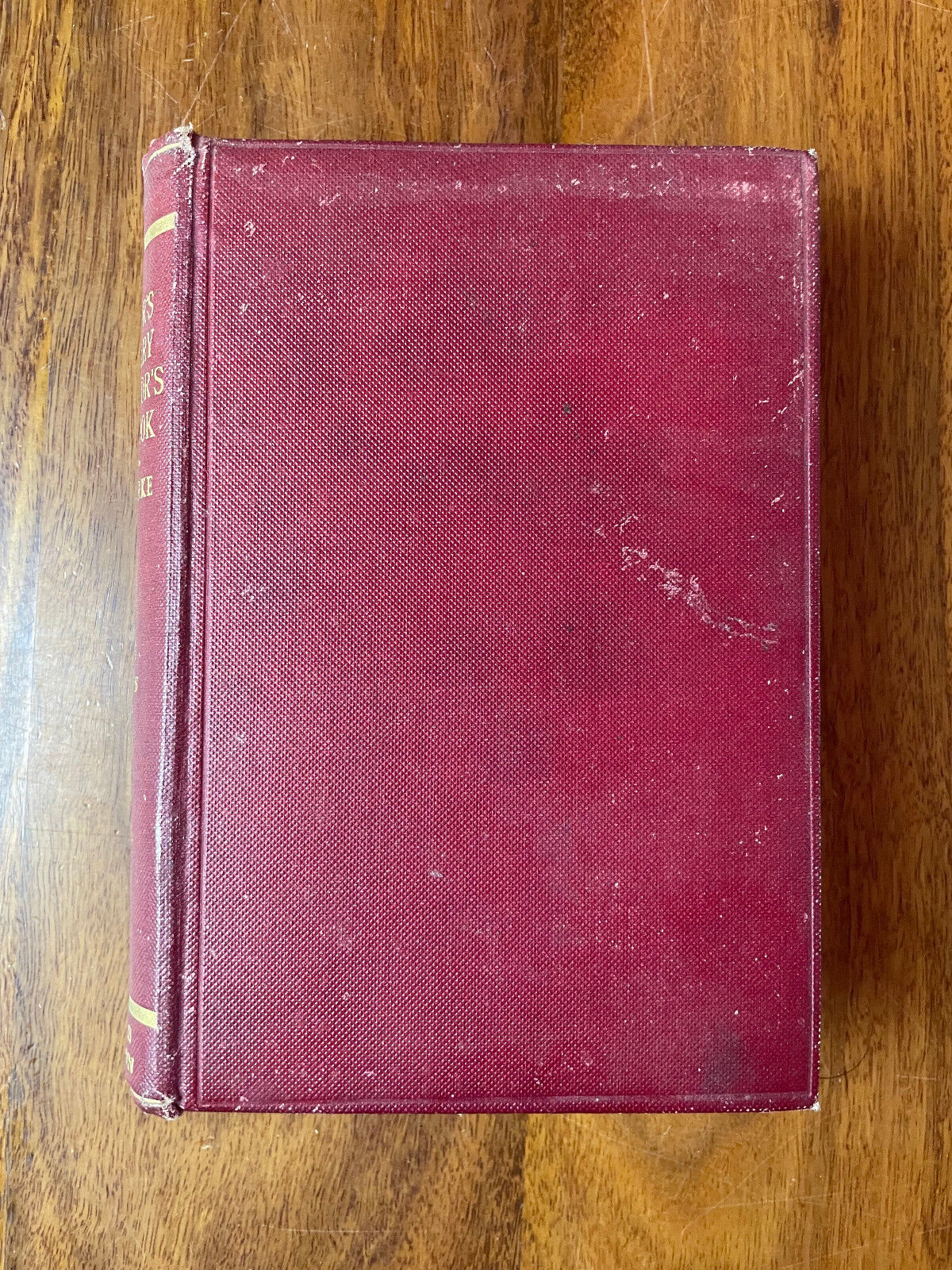 Antique Sanitary Inspectors Handbook Taylor third edition Lewis London 1901 book