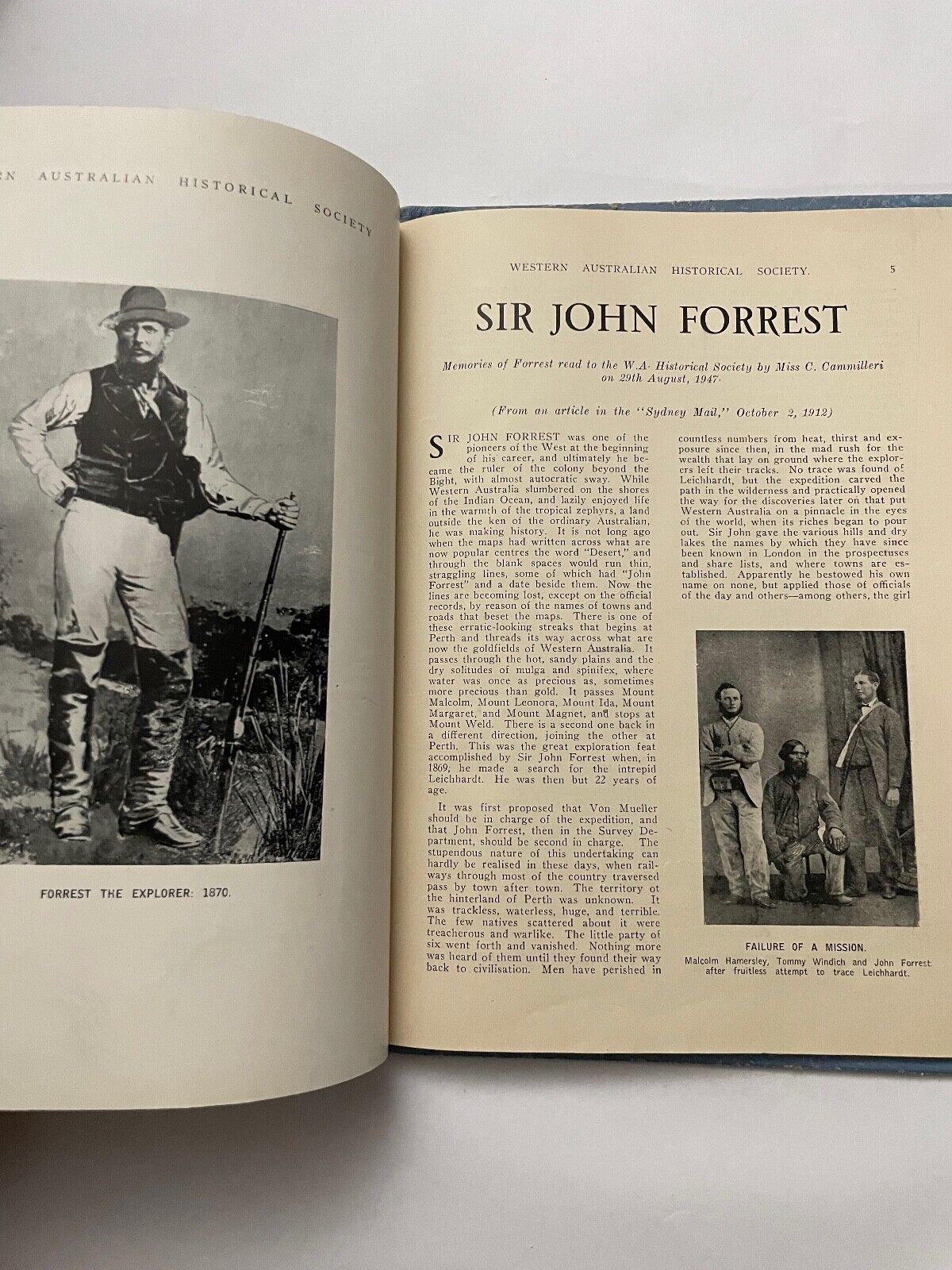 Early Days December 1947 Western Australian Historical Society