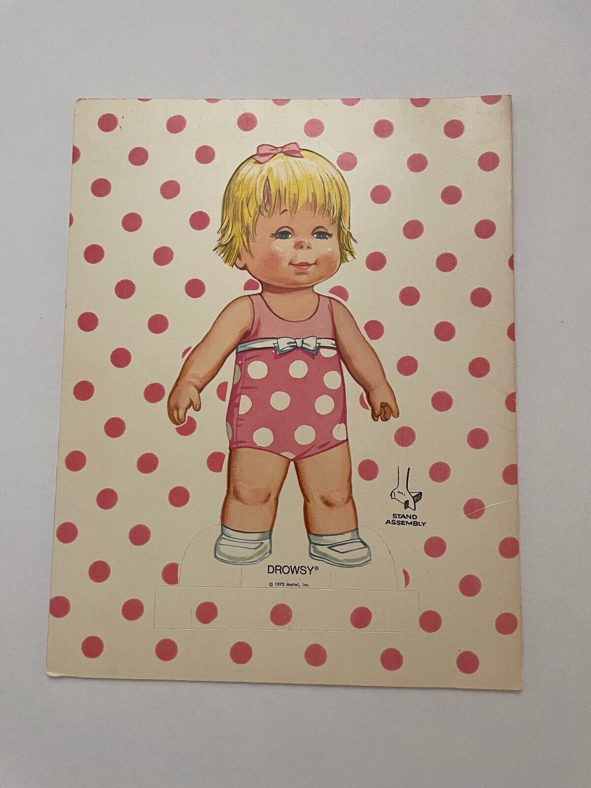 Drowsy A Cuddly Paper Doll cut-out dress-ups